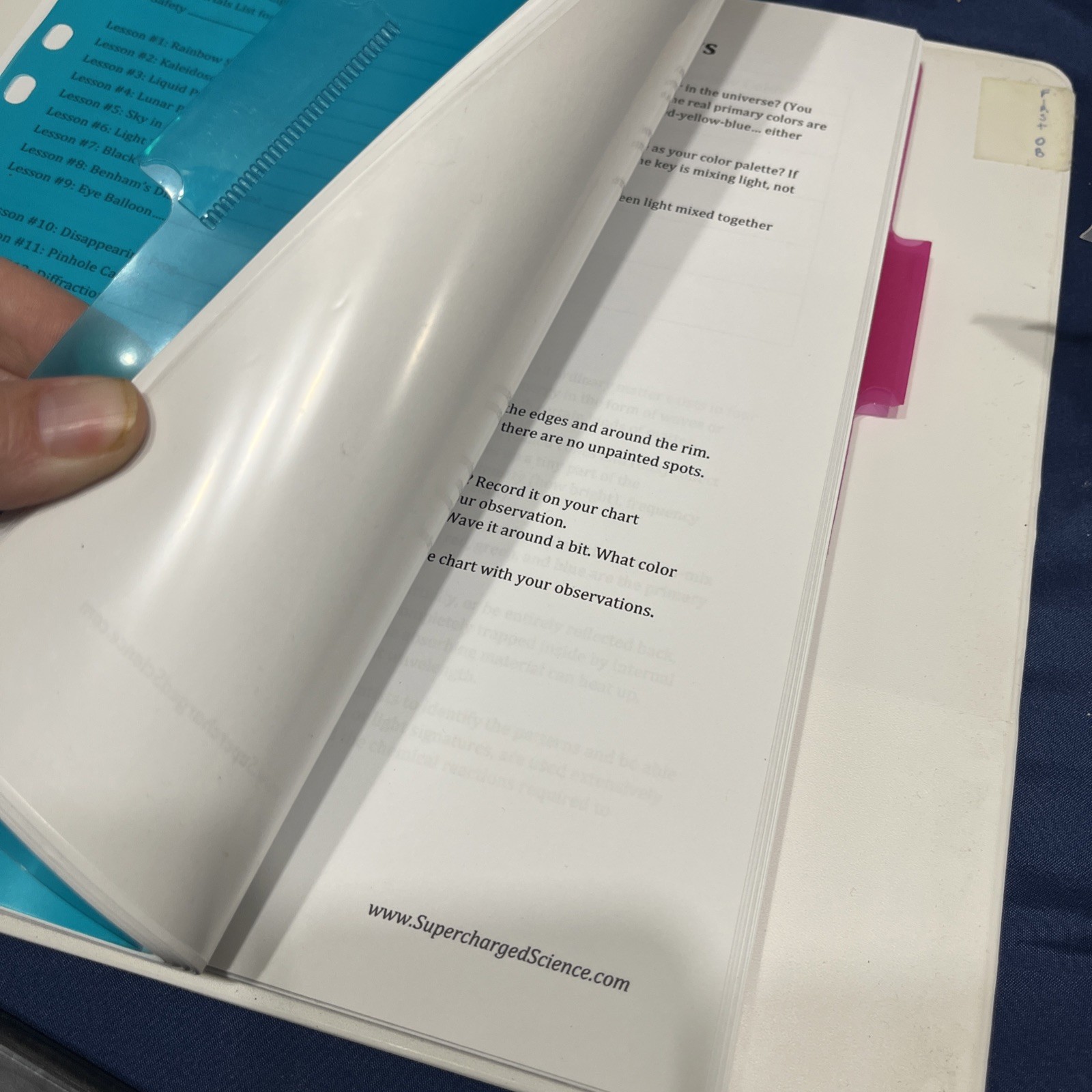 Supercharged Science Light 1 & 2 Light 1 set Printed comprehensive curriculum