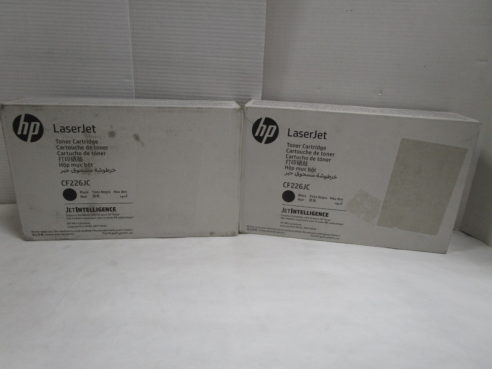 2-HP CF226JC Black Printer Toner Cartridge High Yield 26JC HP LaserJet Pro New
