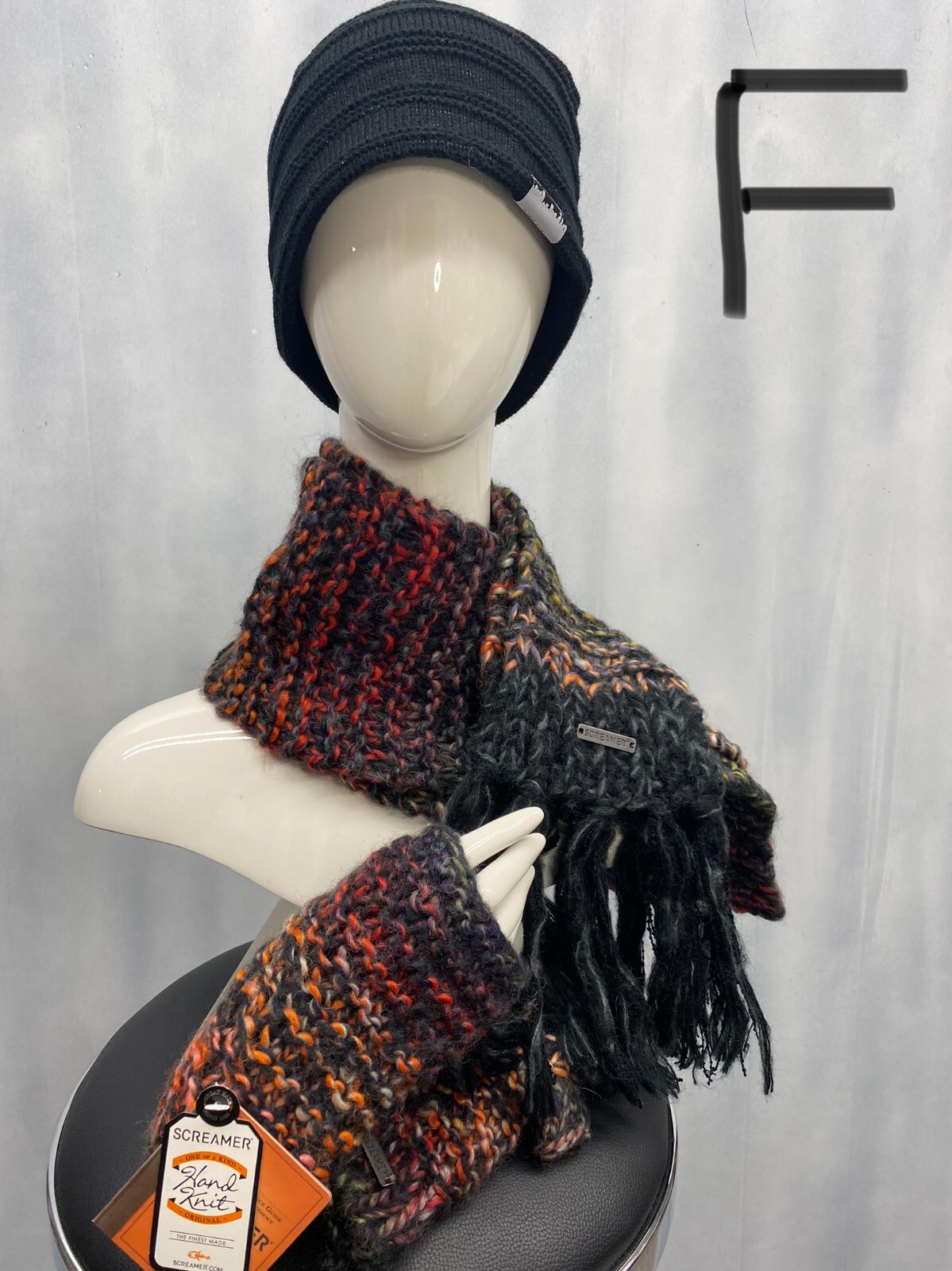 Screamer Set:  Beanie, Scarf, Mitts - NWT