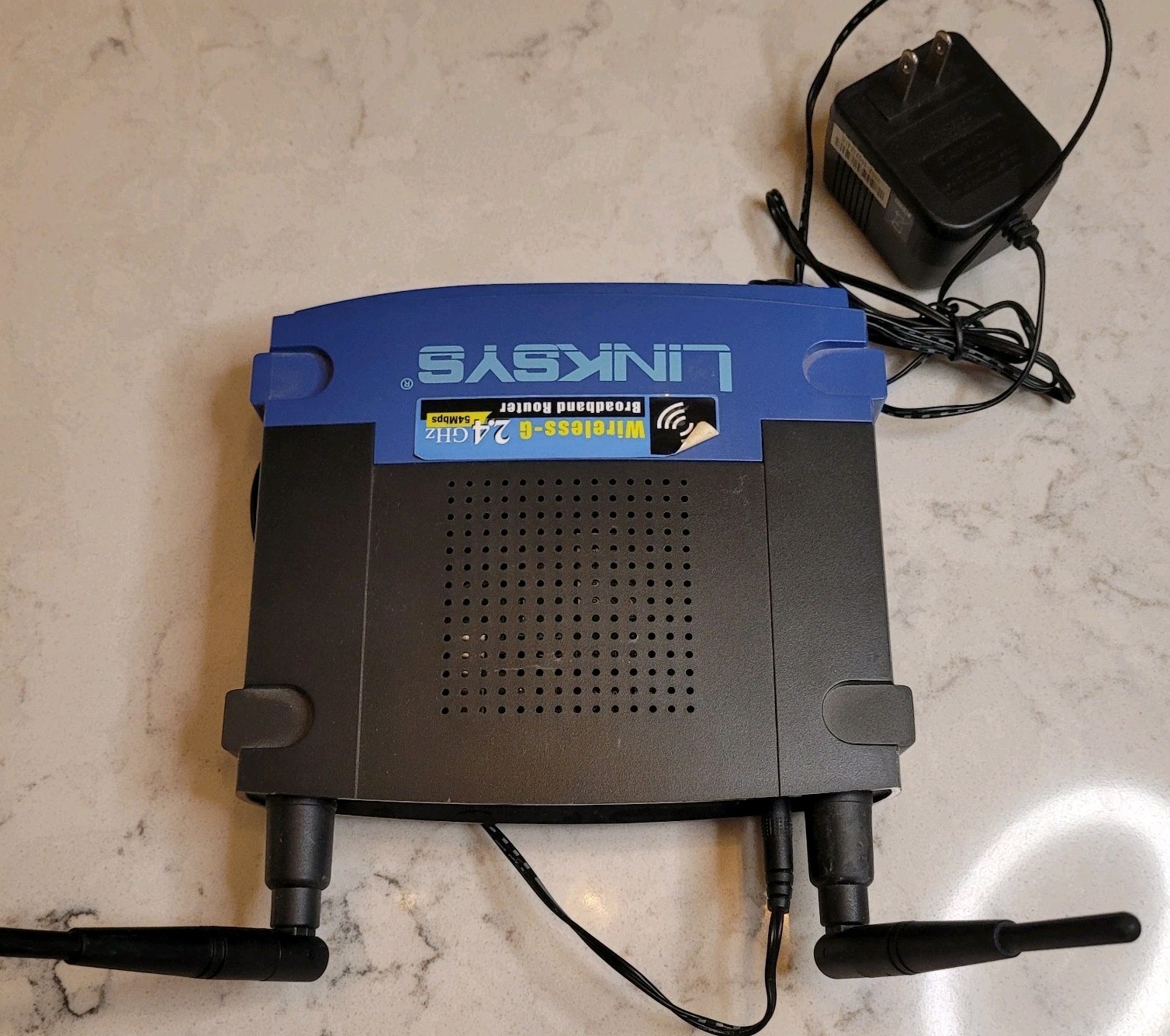 Linksys WRT54G Wireless G Router — Tested & Working