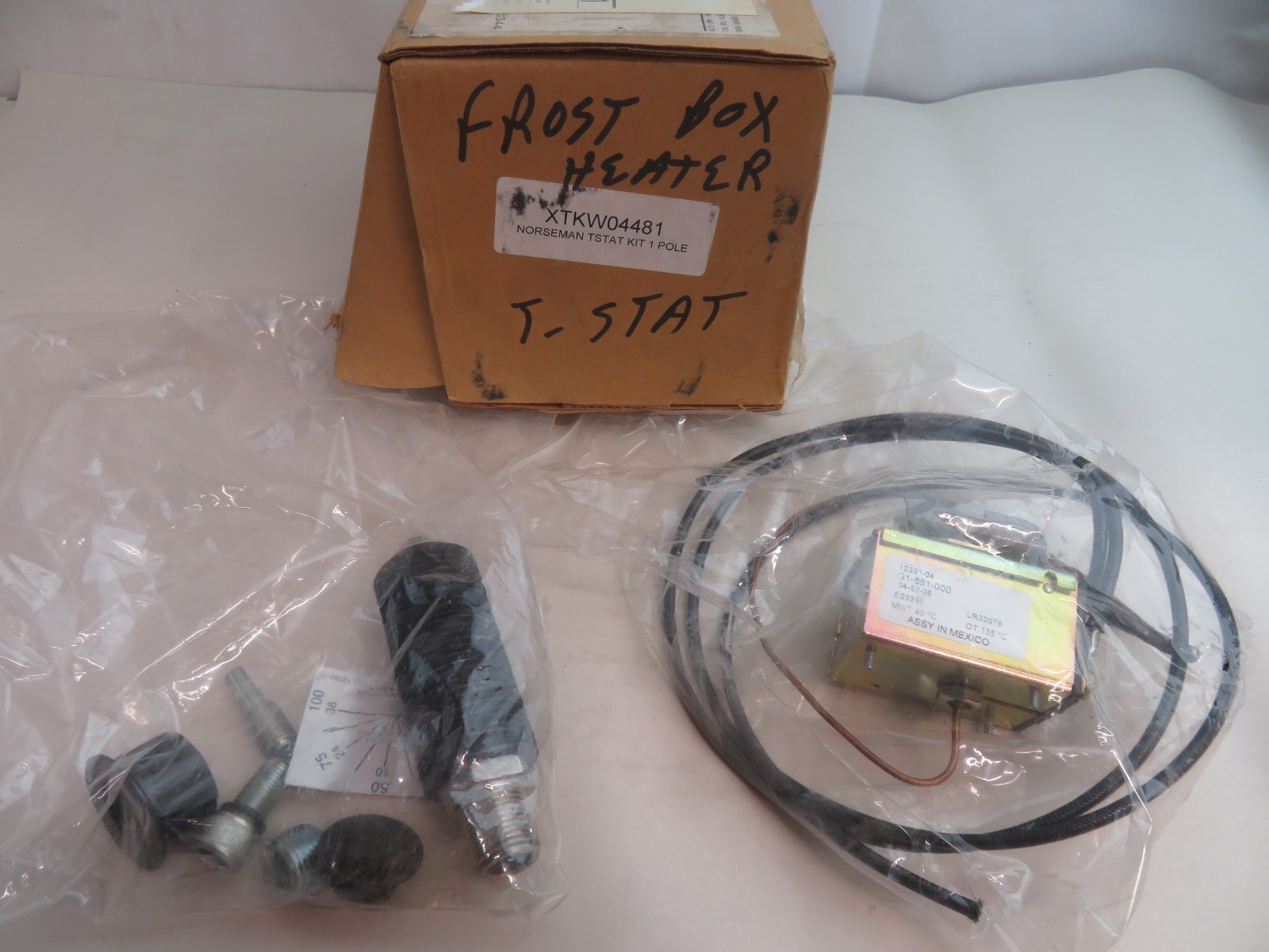 Norseman XTKW04481 Single Pole Thermostat Kit, 600V, 15 Amp