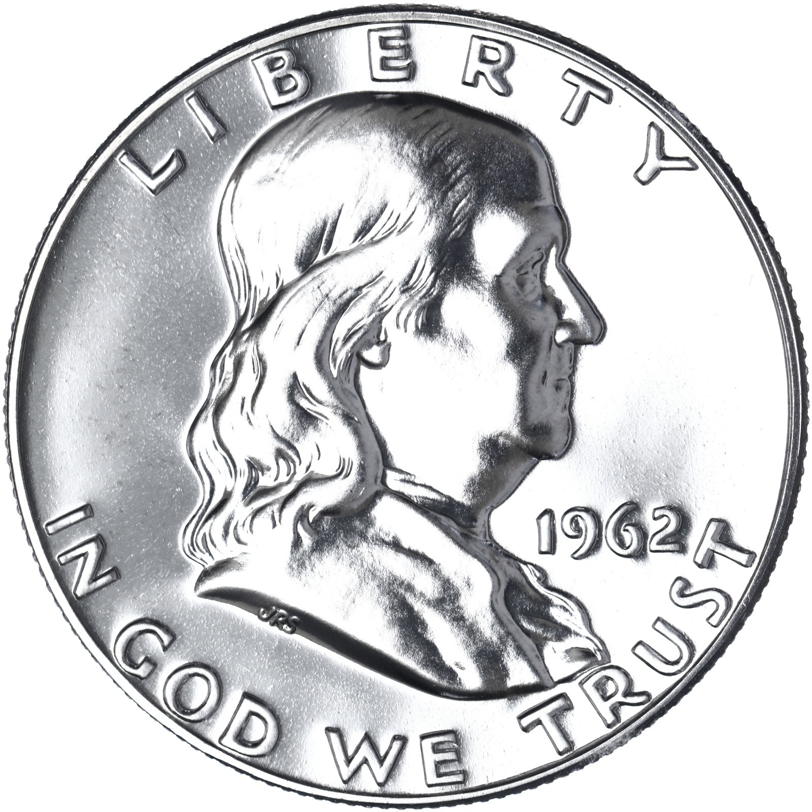 1962 (P) Franklin Half Dollar Gem Proof 90% Silver