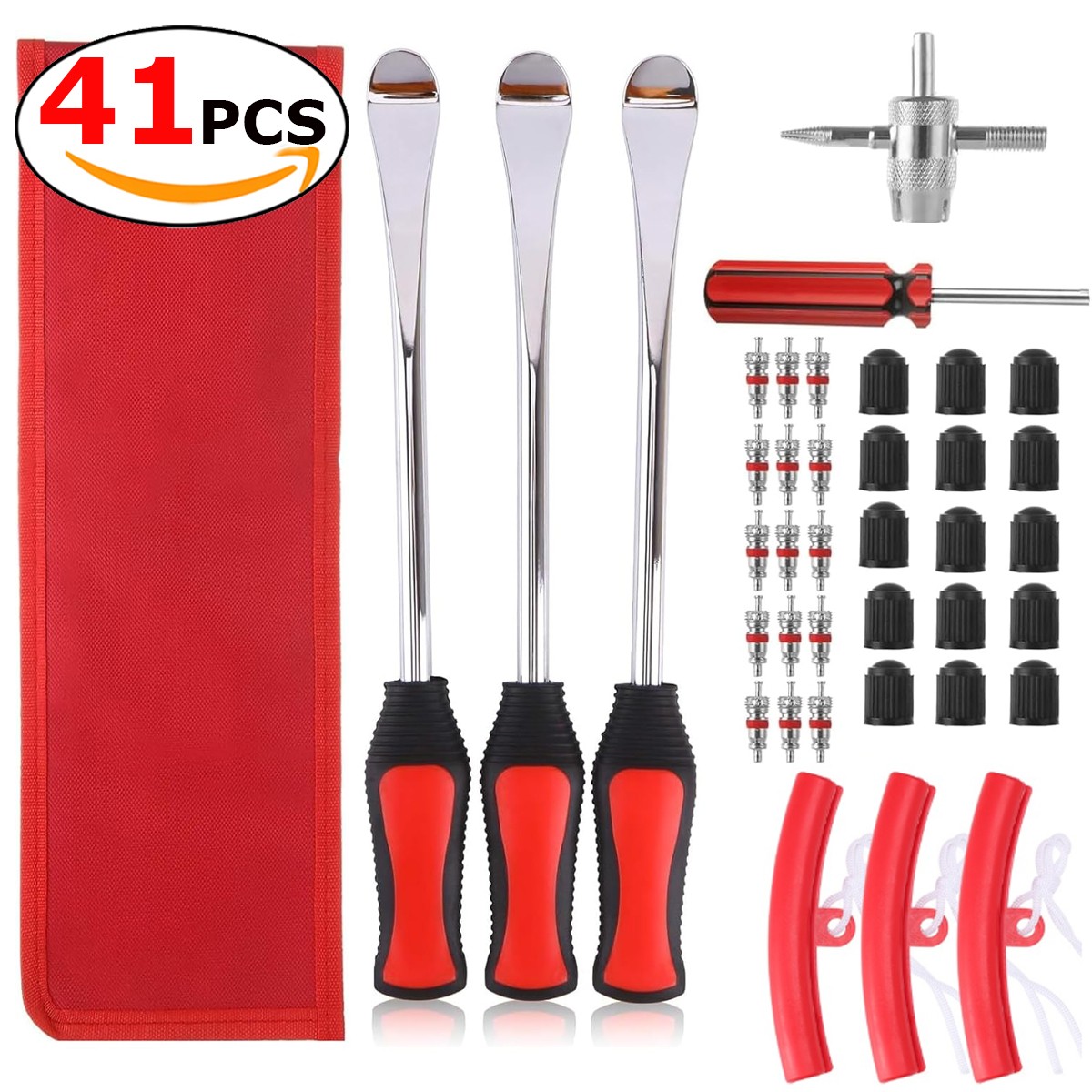 Steel Tire Spoon Lever Iron Tool Kit Professional Motorcycle Tire Changing Tool