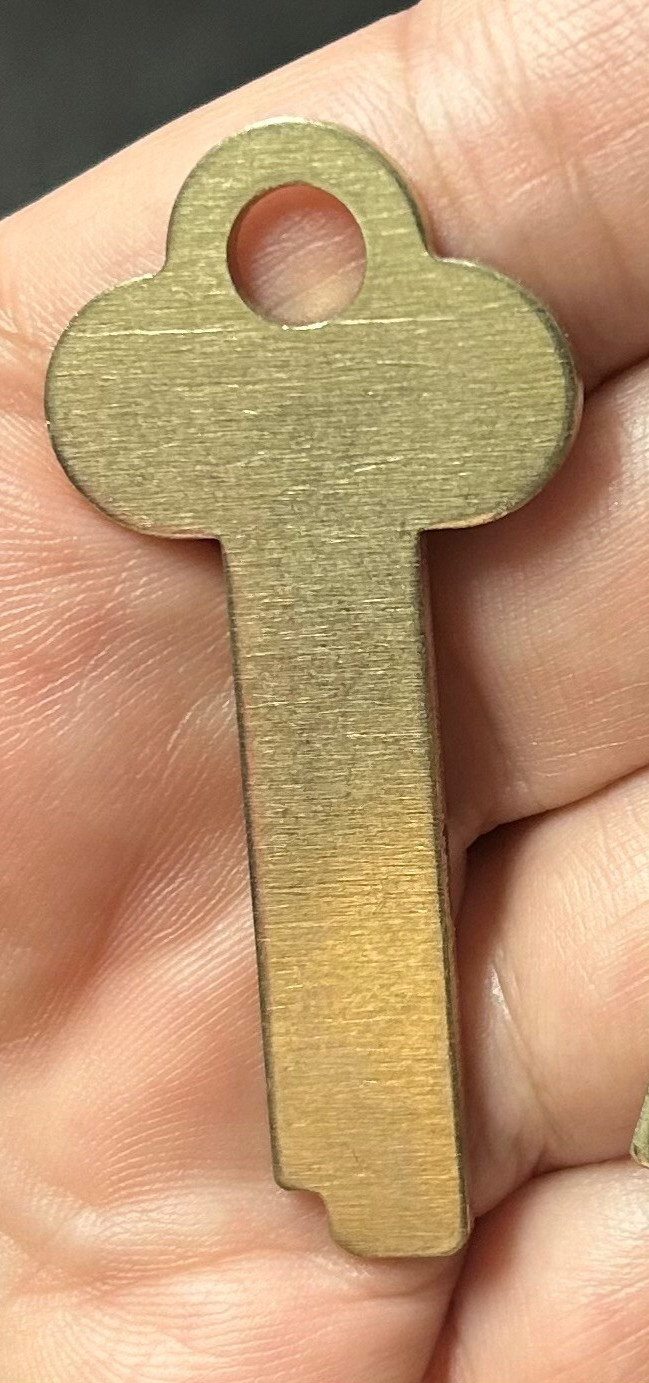 Ilco 1335S for Mosler Nickel Silver Flat Key Blank uncut (1 Key)
