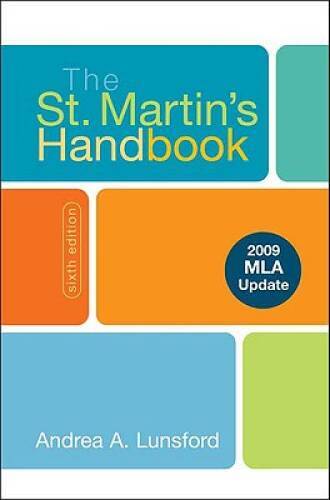 The St Martins Handbook with 2009 MLA Update - Hardcover - GOOD