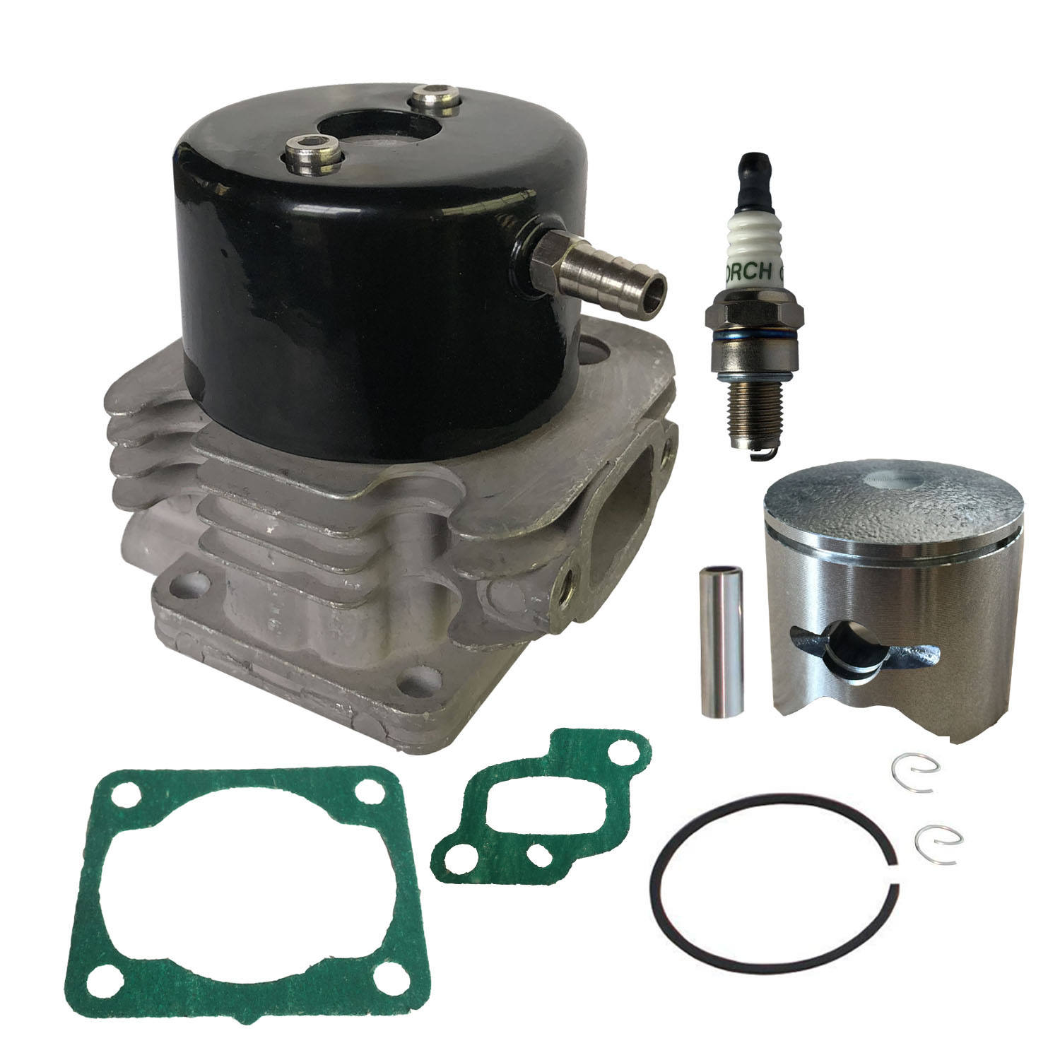 Cylinder Kit 34mm Plus Water-Cooled Jacket For ZENOAH G260PUM RC Boat Engine