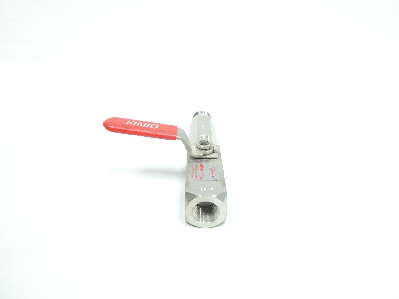 Oliver B6XGM175-50S/4"EXT/FS/PE/PP/VP Stainless Needle Valve 1/2in X 3/4in Npt