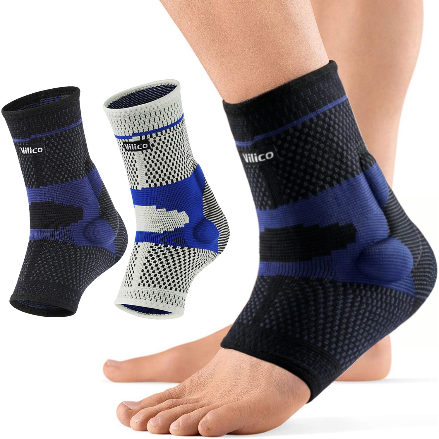 Ankle Support Brace, Stabilizes Muscles & Joints for Injury Healing Pain Relief