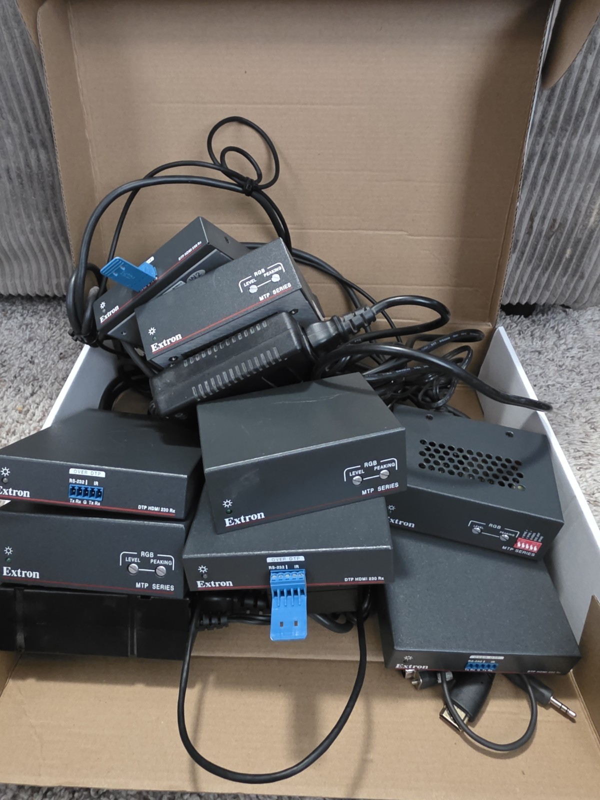 Extron AV Extender Lot - 4 Transmitter/Receiver Sets (MTP & DTP HDMI Series)...