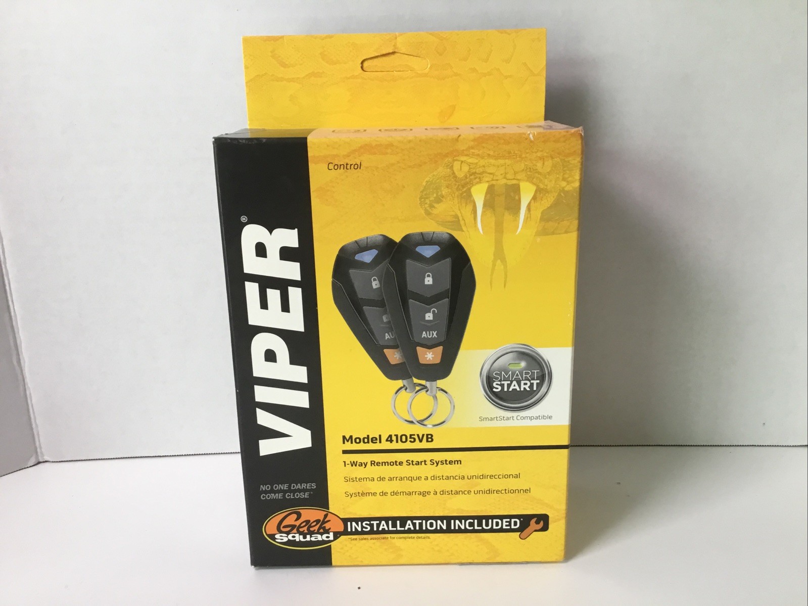 Viper Remote Start System Sealed Box 2 Remotes 4105VB.