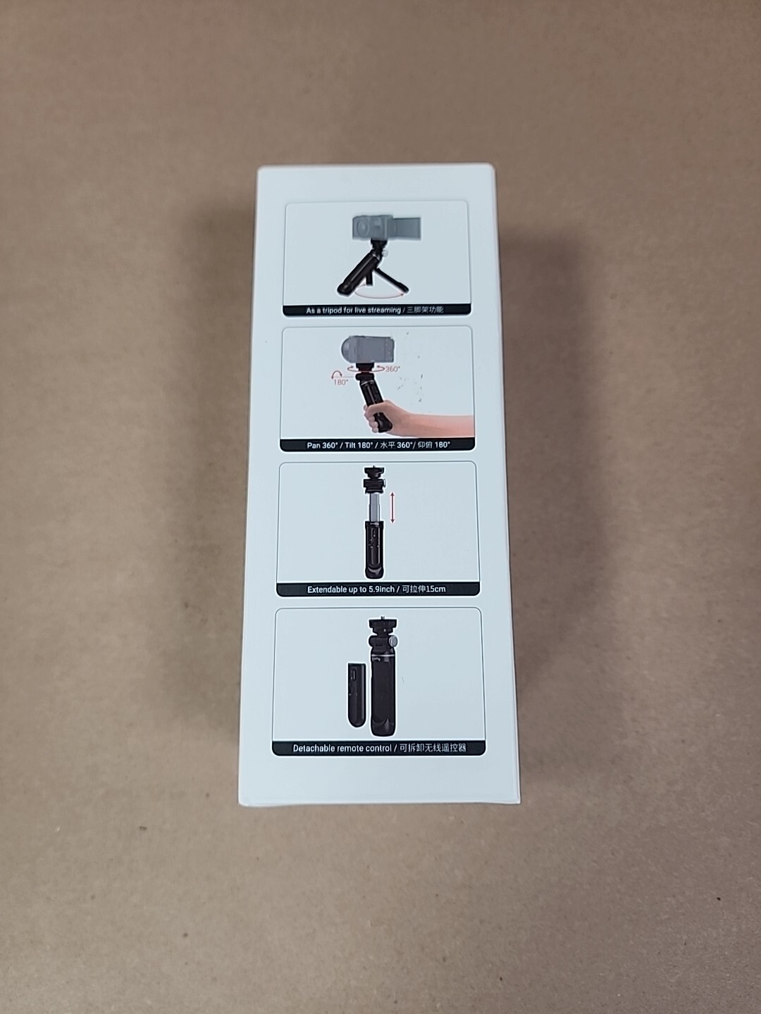 SmallRig SR-RG1 Wireless Shooting Grip/Tabletop Tripod for Sony|Canon Camera