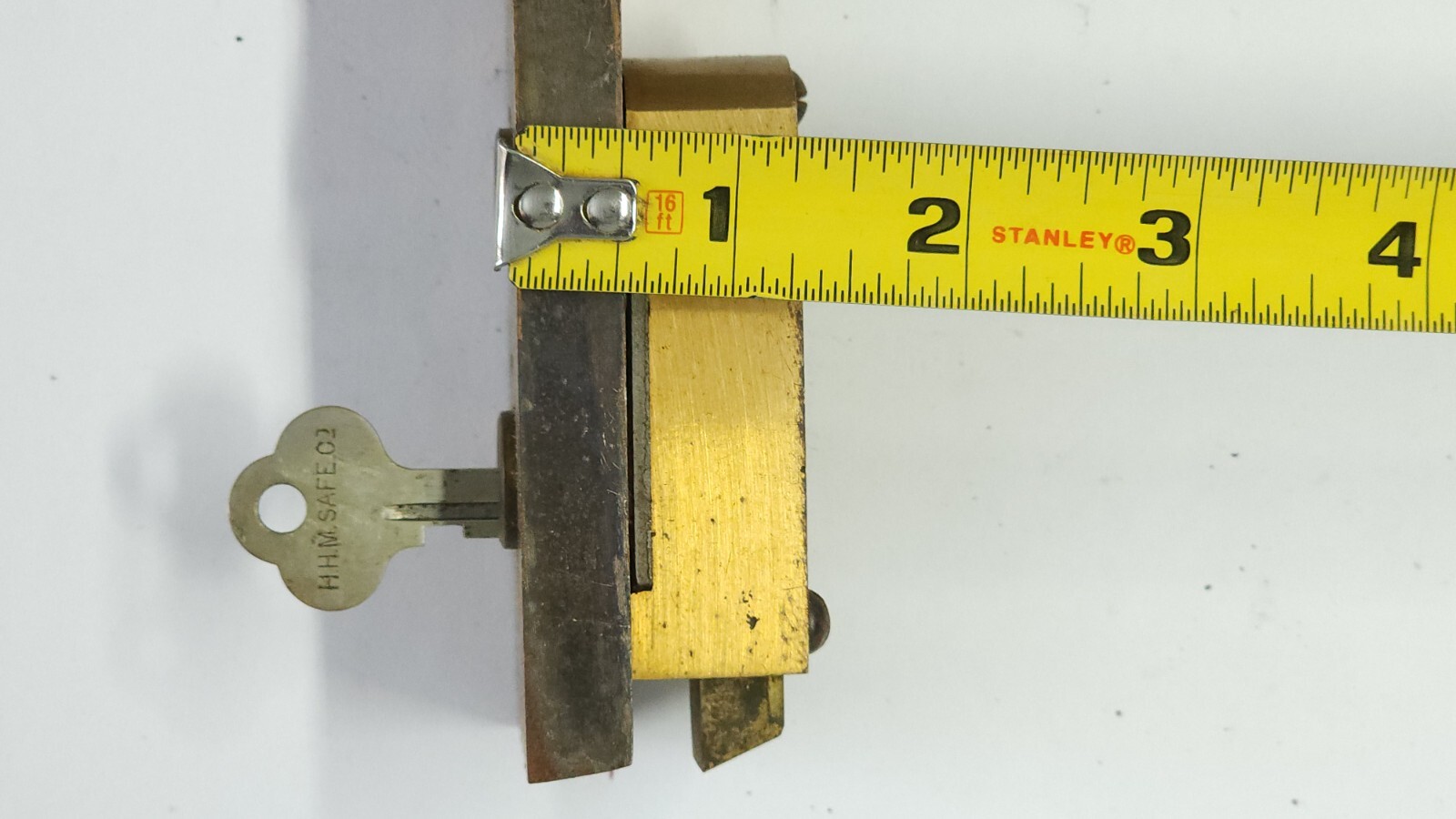 Hering Hall & Marvin Safe Deposit Door with Lock and Hinges- Operator Key only
