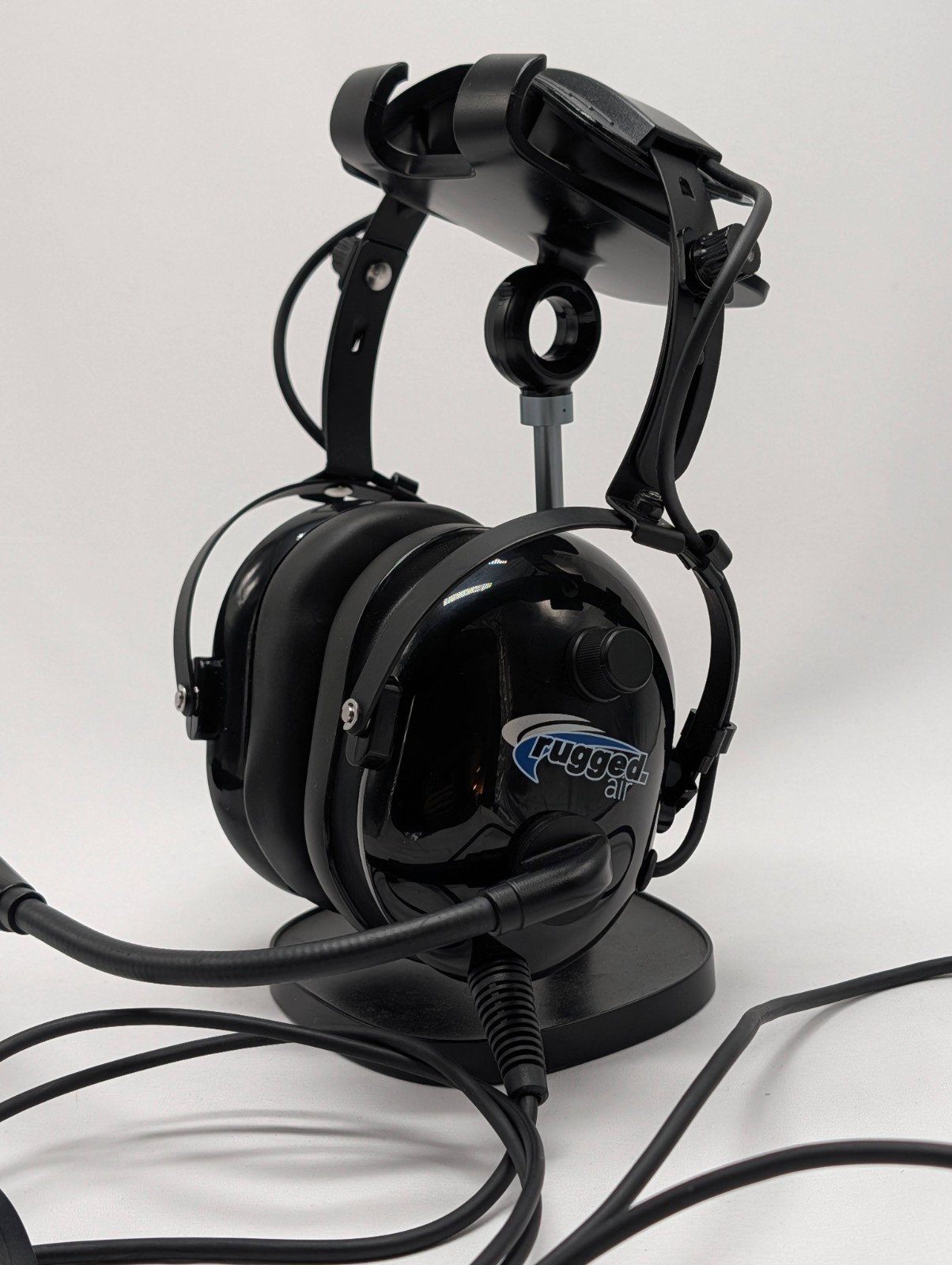 Rugged Air RA200 Aviation Headset - Dual GA Plugs