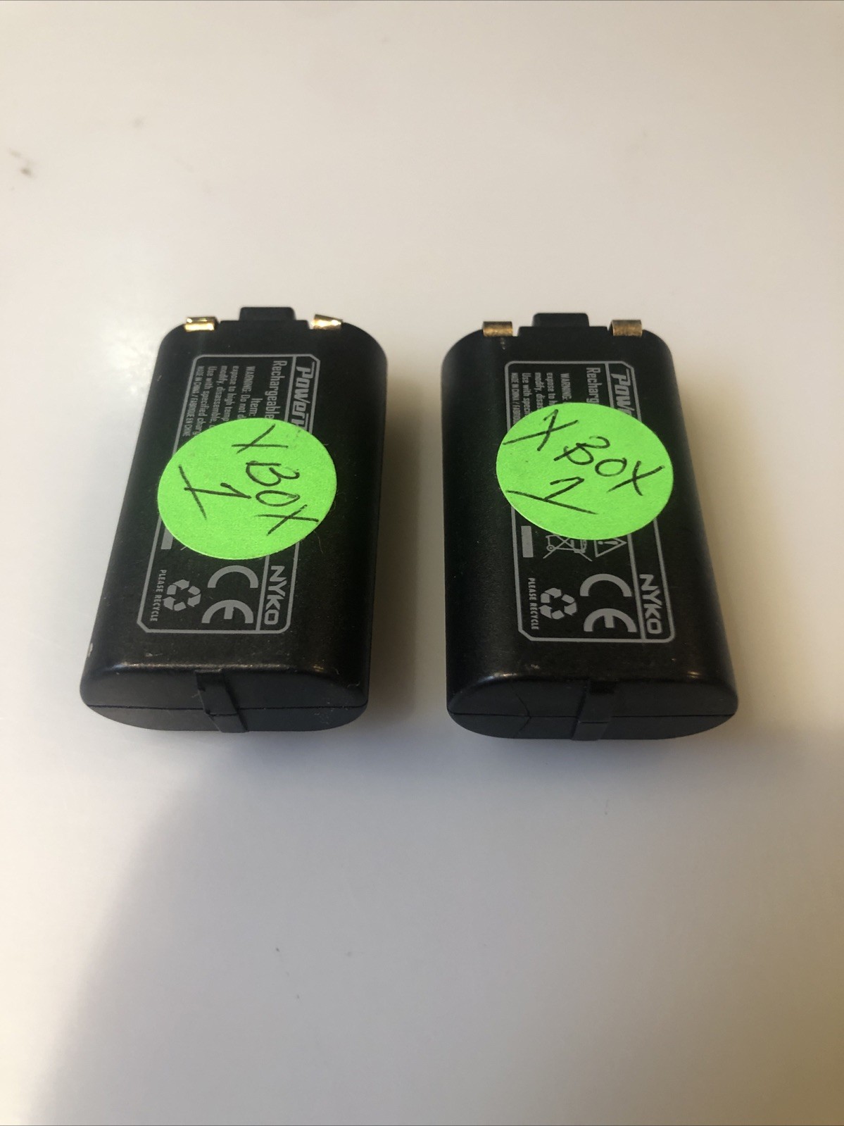 2 Xbox 1 Controller Wireless Batteries, Will Need Charging, Batteries Only