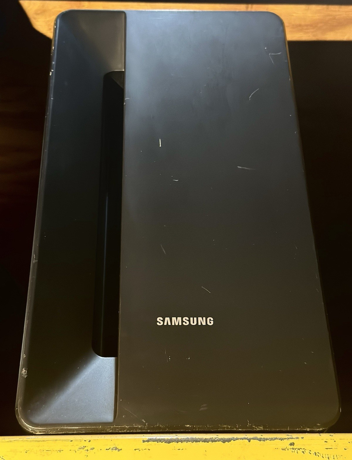 Samsung PS-WX70 Subwoofer, 3 Ohms, Wired, Black, Wood, Banana Jack Input