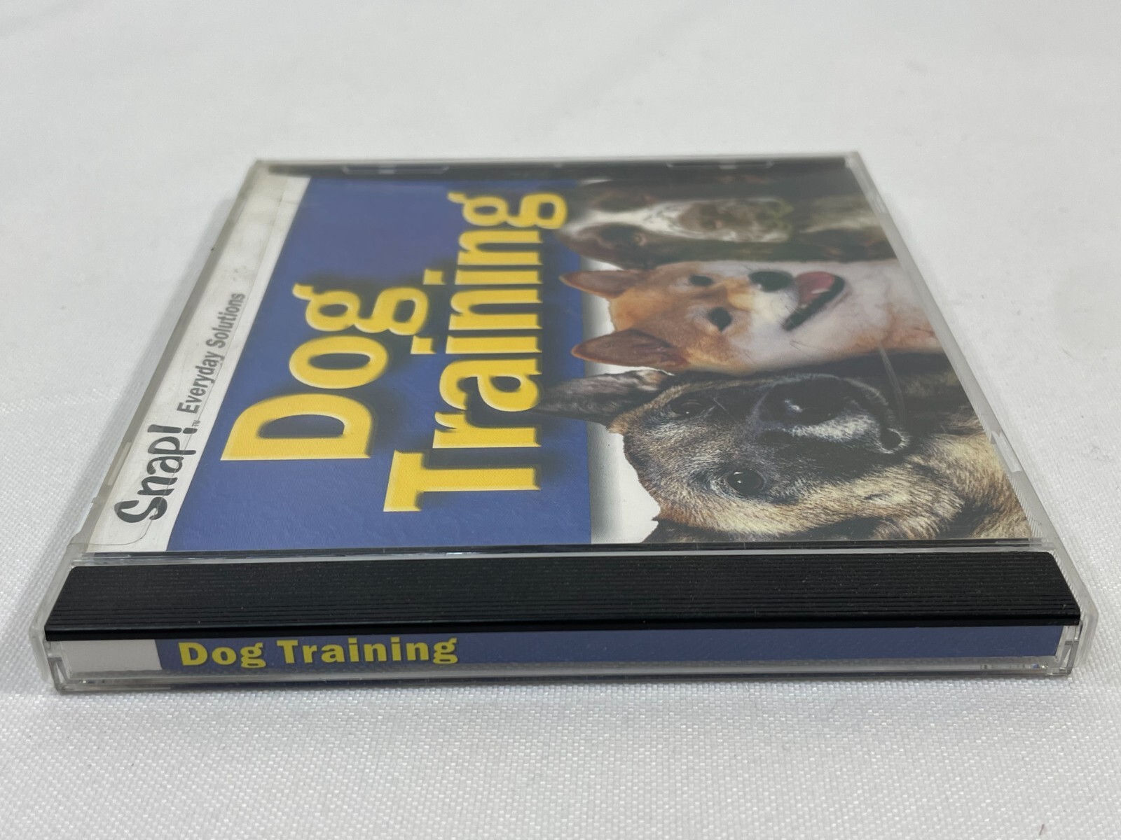 Vintage 2001 Snap! Everyday Solutions DOG TRAINING IBM/PC Software CD-ROM SEALED