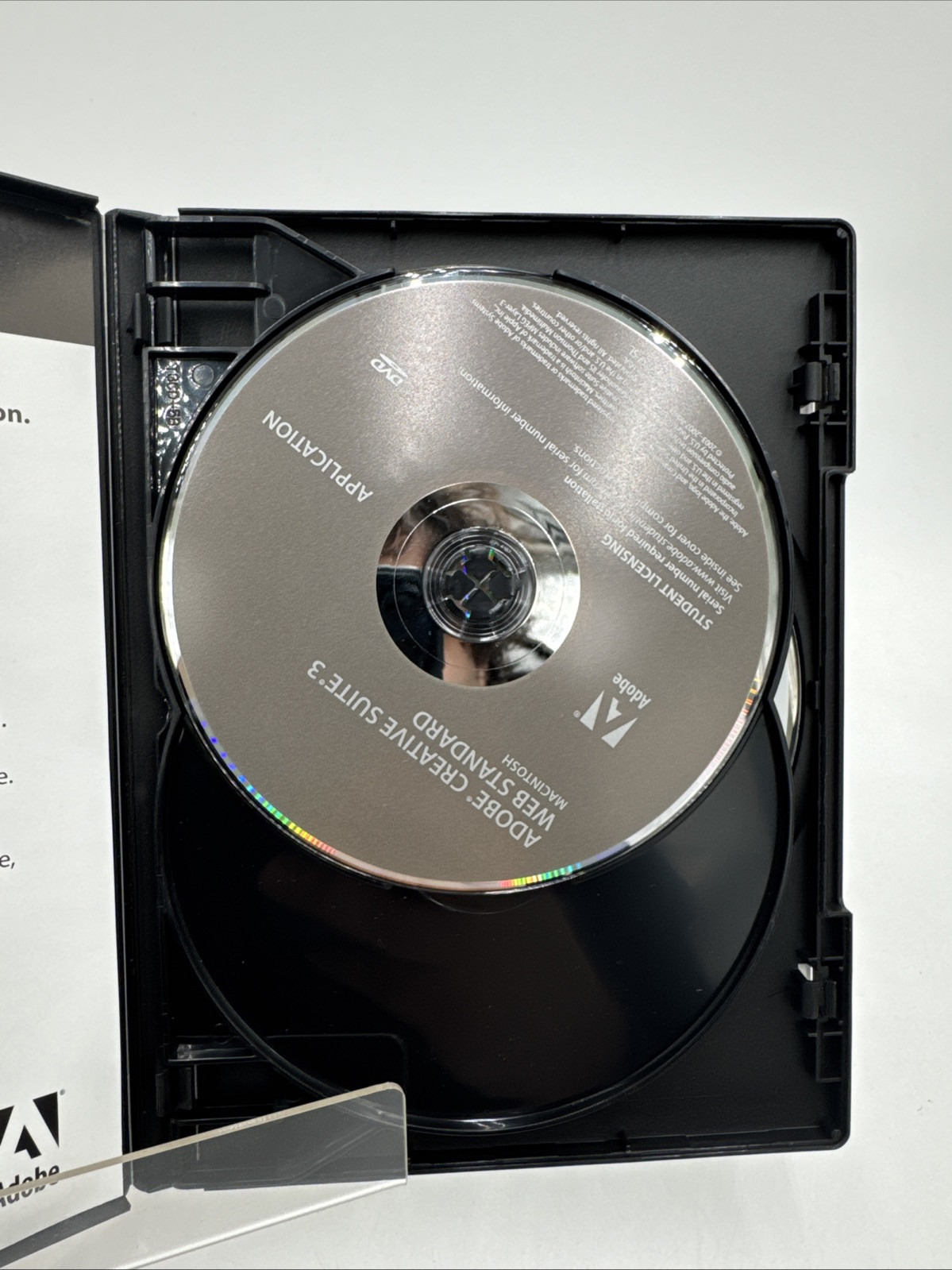 Adobe Creative Suite 3 Web Standard Student Licensing For Mac - No Serial Number