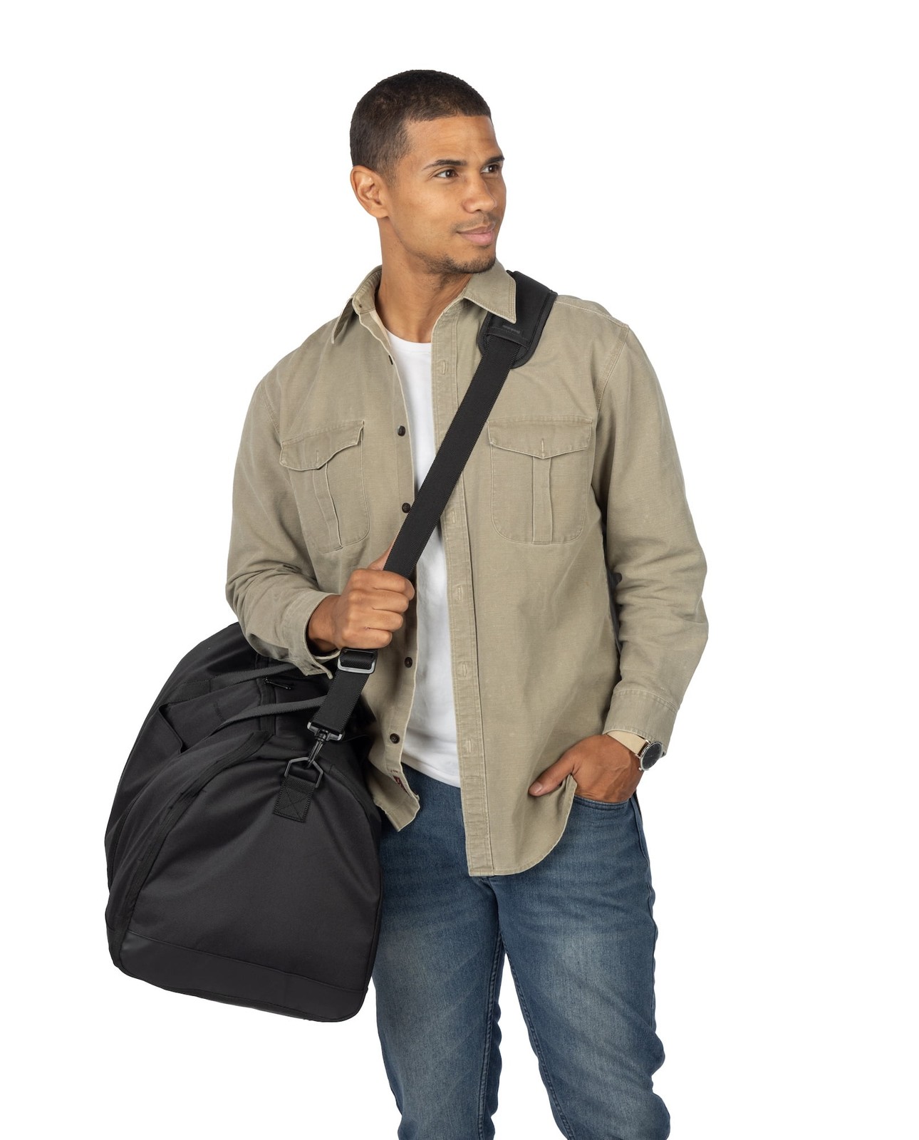 22" Garment Duffel Bag Versatile Carrying Reinforced Support