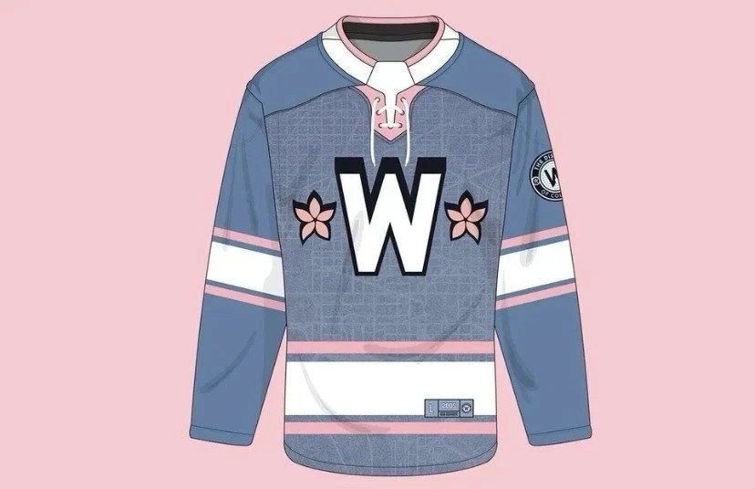 Washington Nationals Nats City Connect Hockey Jersey XL SGA 4/18/ 2026  New