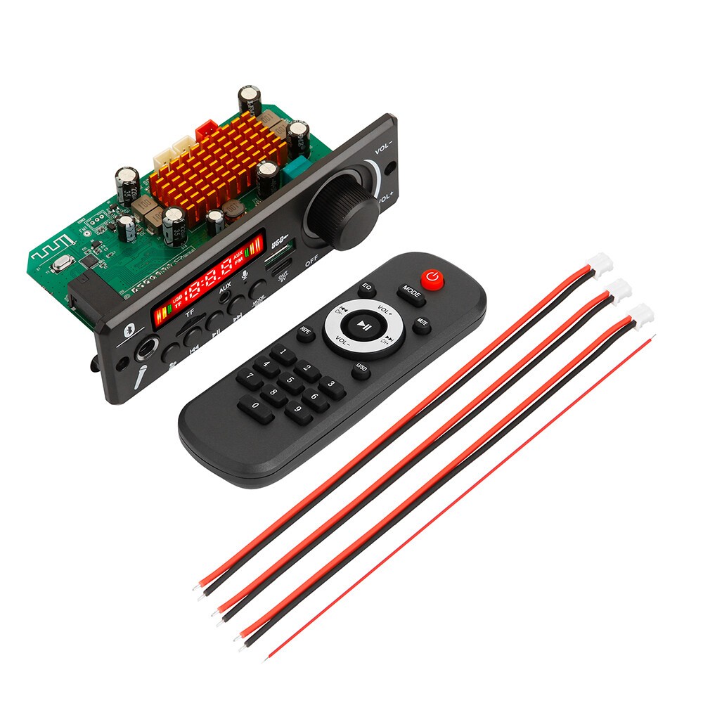 200W TPA3116 Amplifier Bluetooth Audio Decoder Board for FM Radio Music Player#