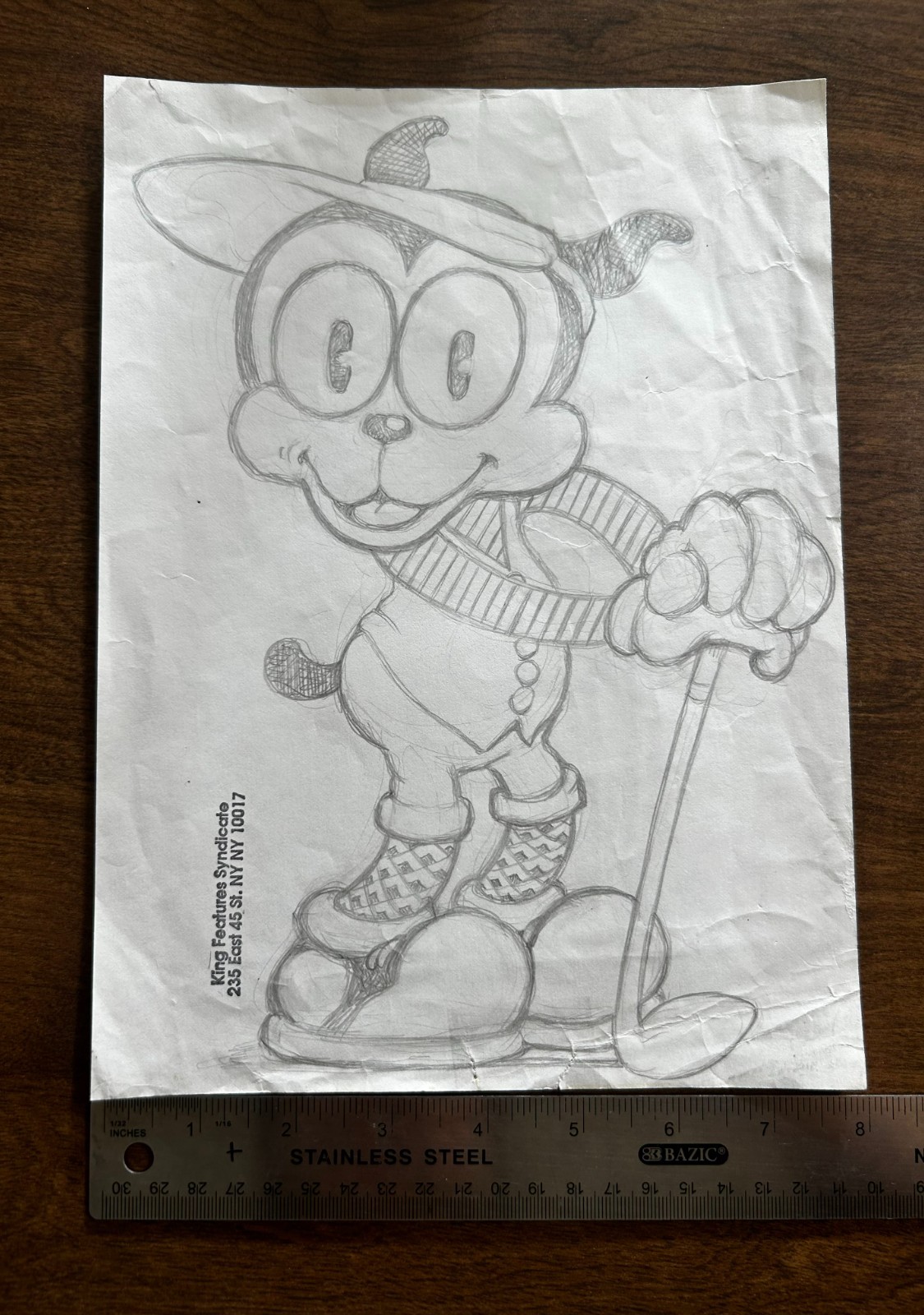 bocetos de estudio fleischer originales