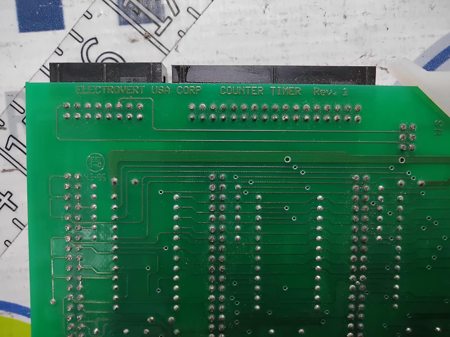 ELECTROVERT 6-1860-157-01-1 COUNTER TIMER BOARD