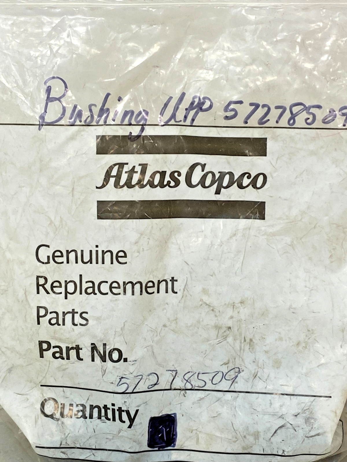 Atlas Copco Bushing UPP 57278509