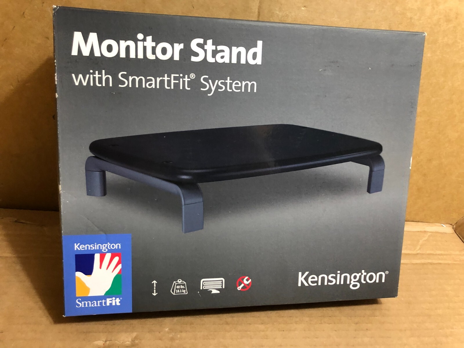 Kensington SmartFit Monitor Stand for up to 21 screens - black (K60087F)