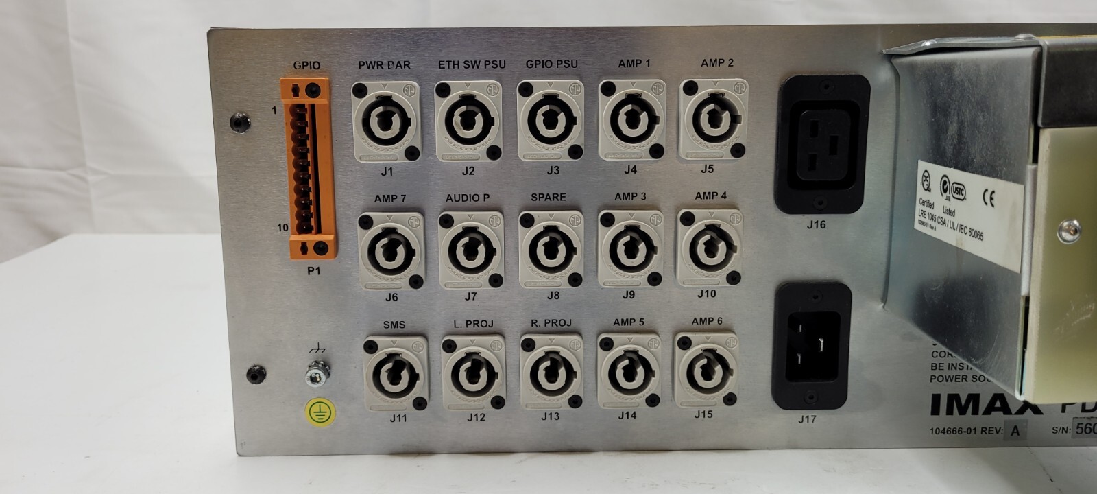 IMAX Movie PD-2 104666-01 Power Distribution Unit