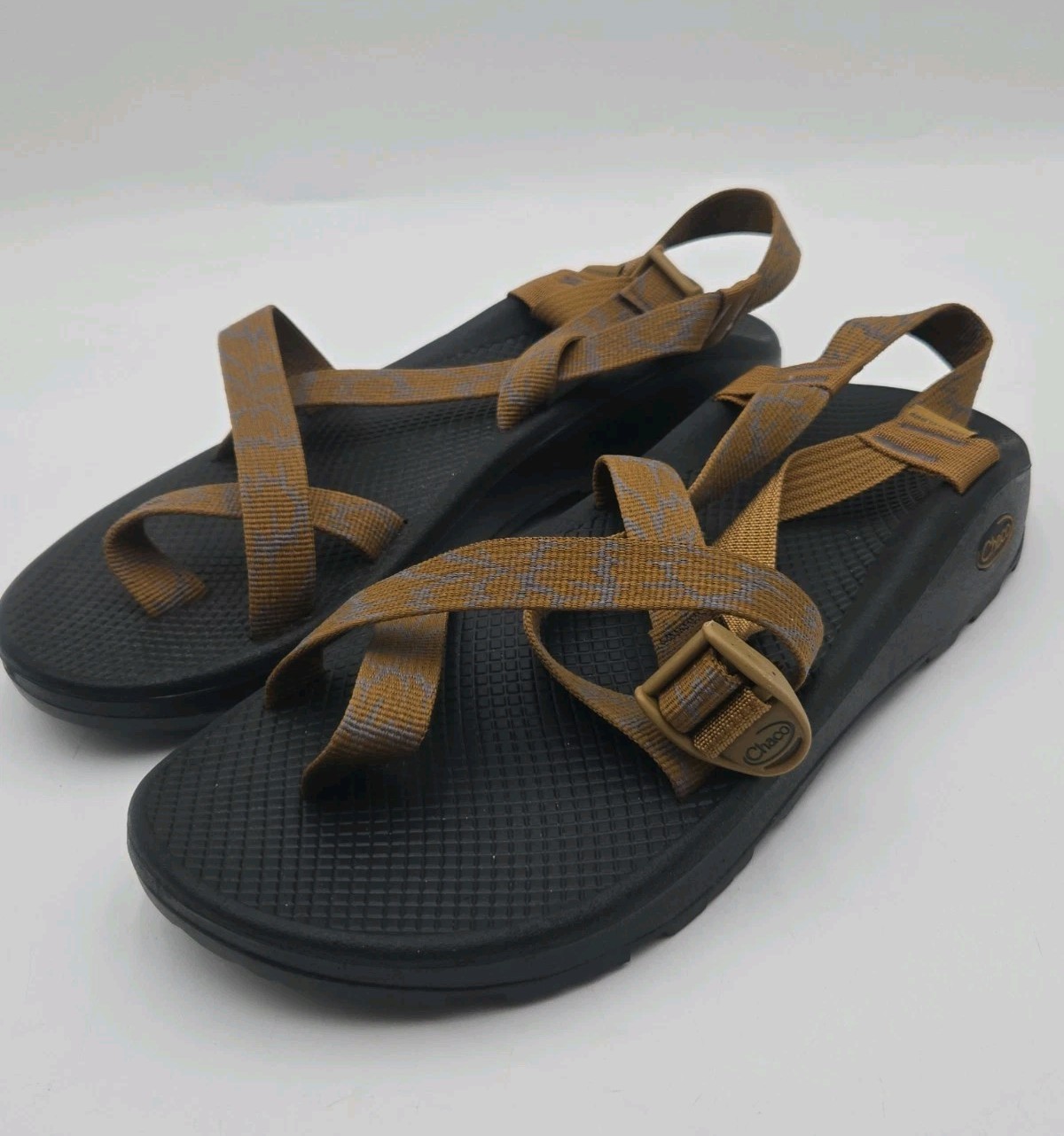 Chaco Z Cloud Sandals Mens Size 13 Brown Black Hiking Sport Outdoor...