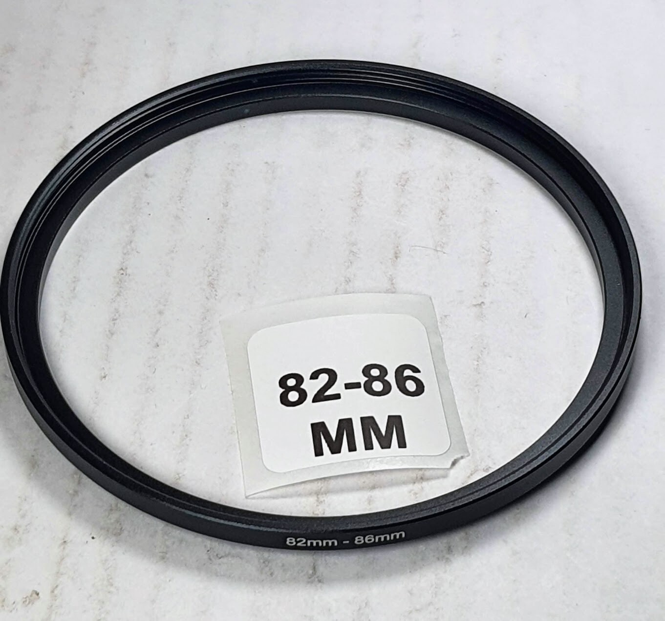 82-86mm Metal Step Up Adapter Ring 82mm Lens to 86mm Filter Converter E-82-E-86