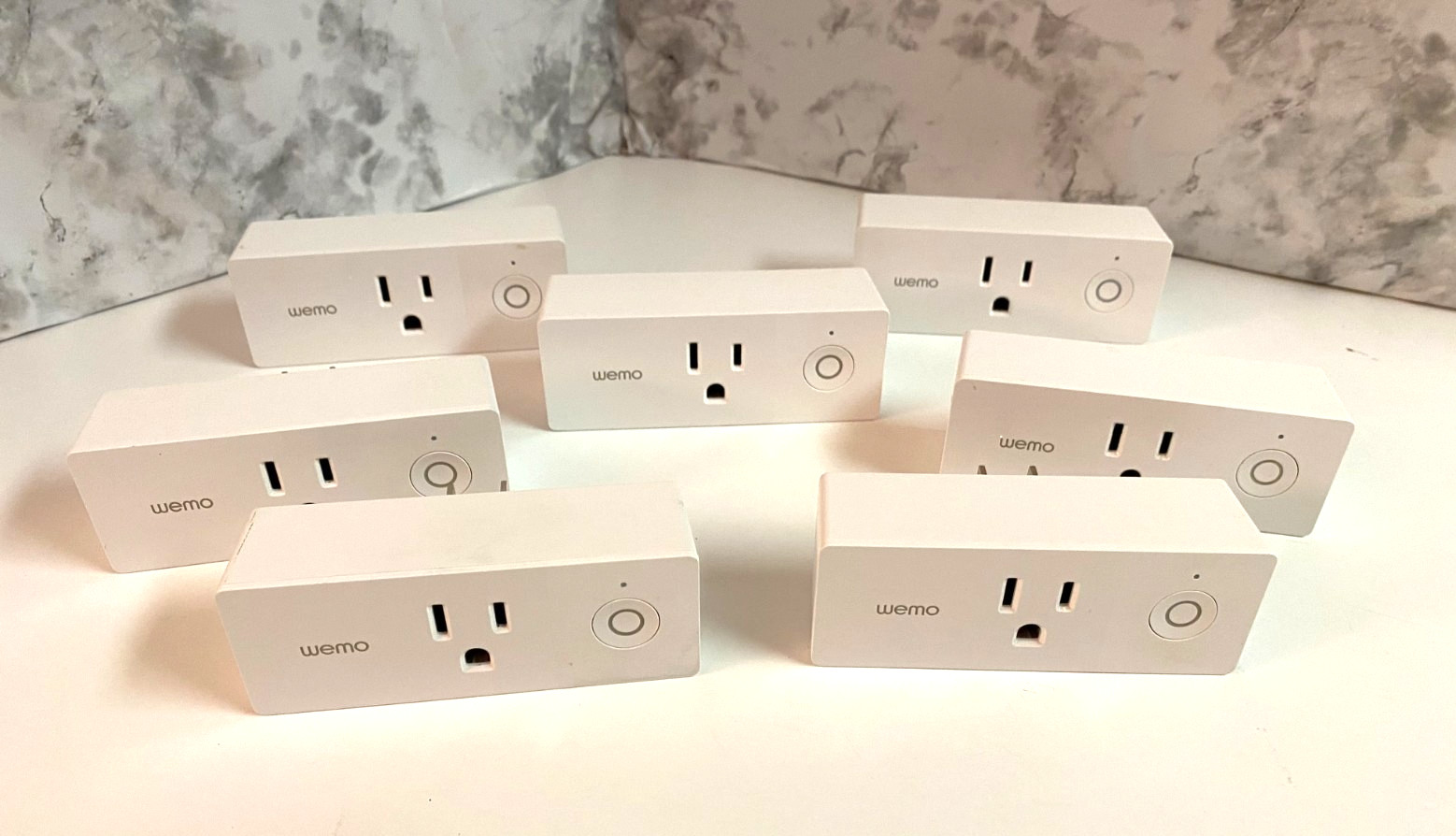 [7-Pack] Belkin WeMo -- Mini WiFi-enabled Smart Plug, F7C063