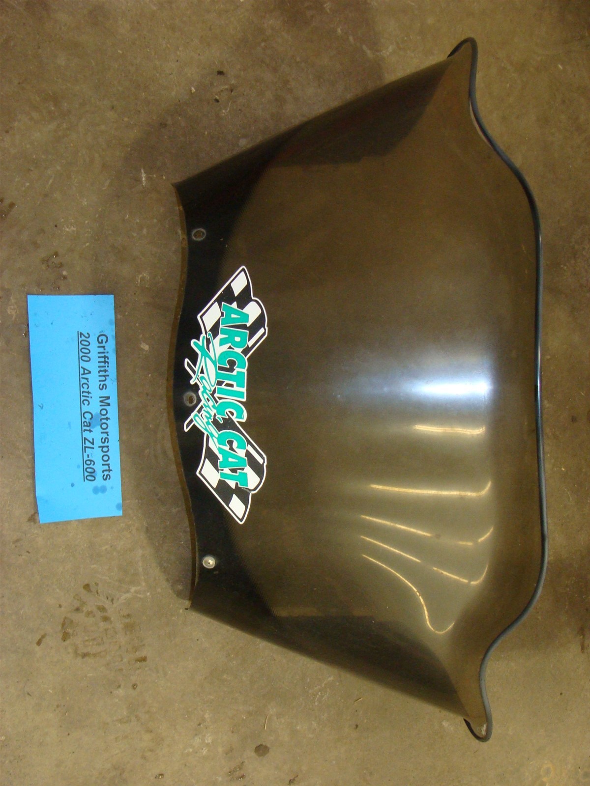 2000 ARCTIC CAT ZL600 EFI oem windshield wind shield screen no cracks