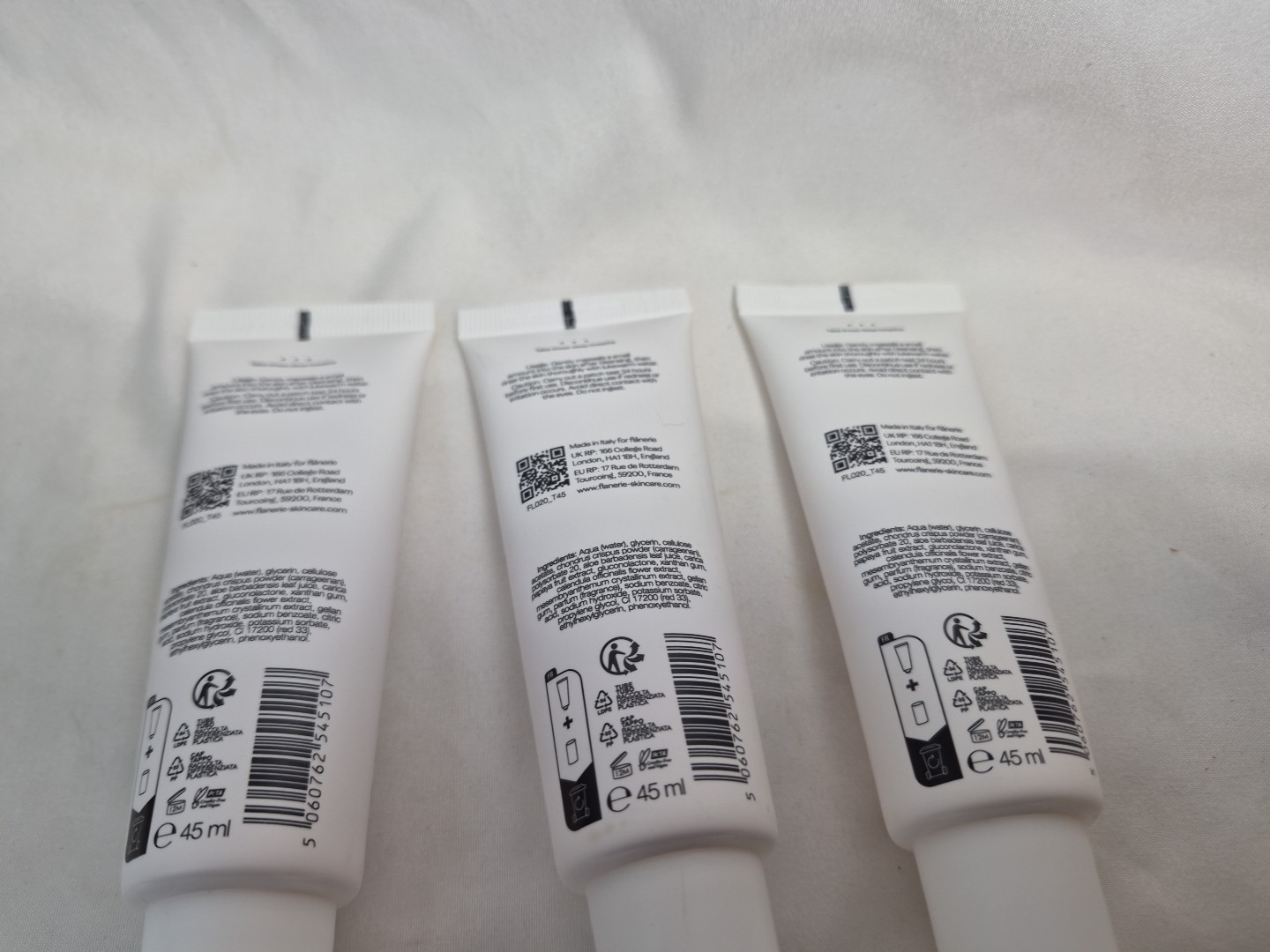 3-Flanerie Water Lily PHA Pore Refining Exfoliator 1.52oz Brighten Smooth Purify