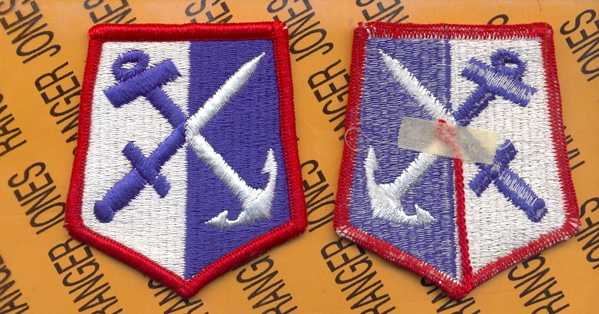 Rhode Island Army National Guard ARNG STARC patch m/e Type II
