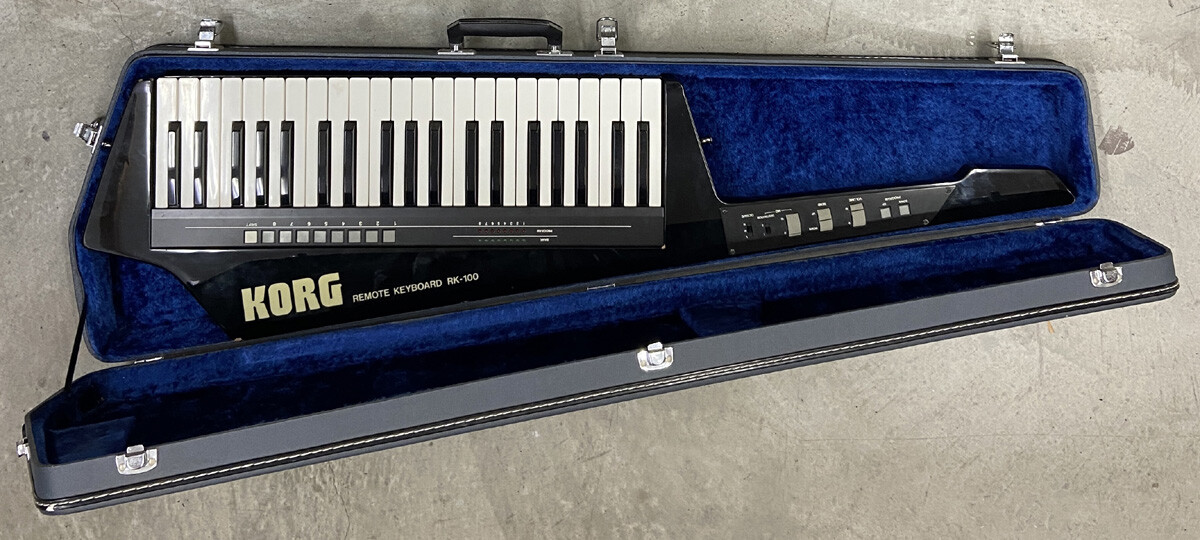 GEORGE DUKE Owned And Played Korg RK-100 Keytar HERB COHEN Collection ZAPPA