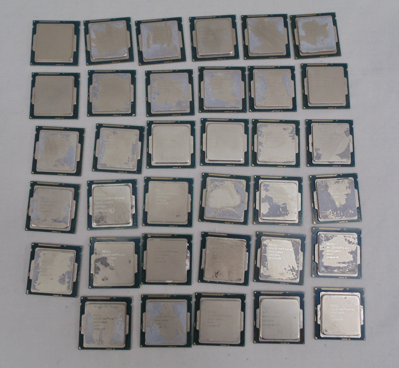 Lot of 35 Intel Core i5-4570T SR1CA 2.90 GHz i5-4570 3.20 GHz CPU Processor