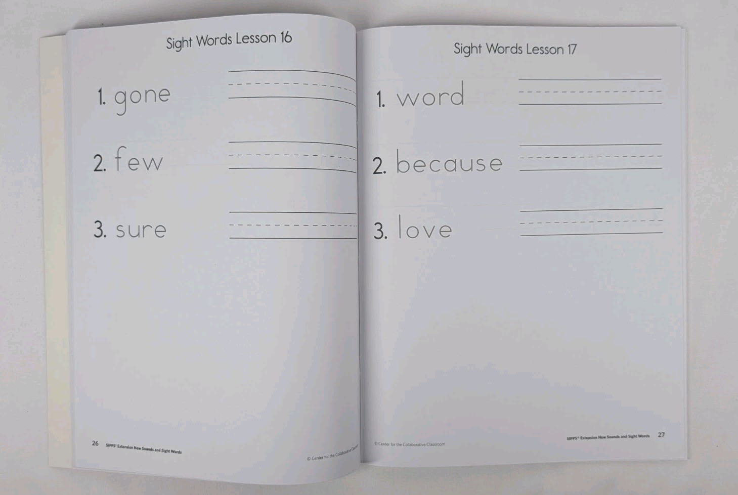 SIPPS Trace And Write: Extension Level Fourth Edition