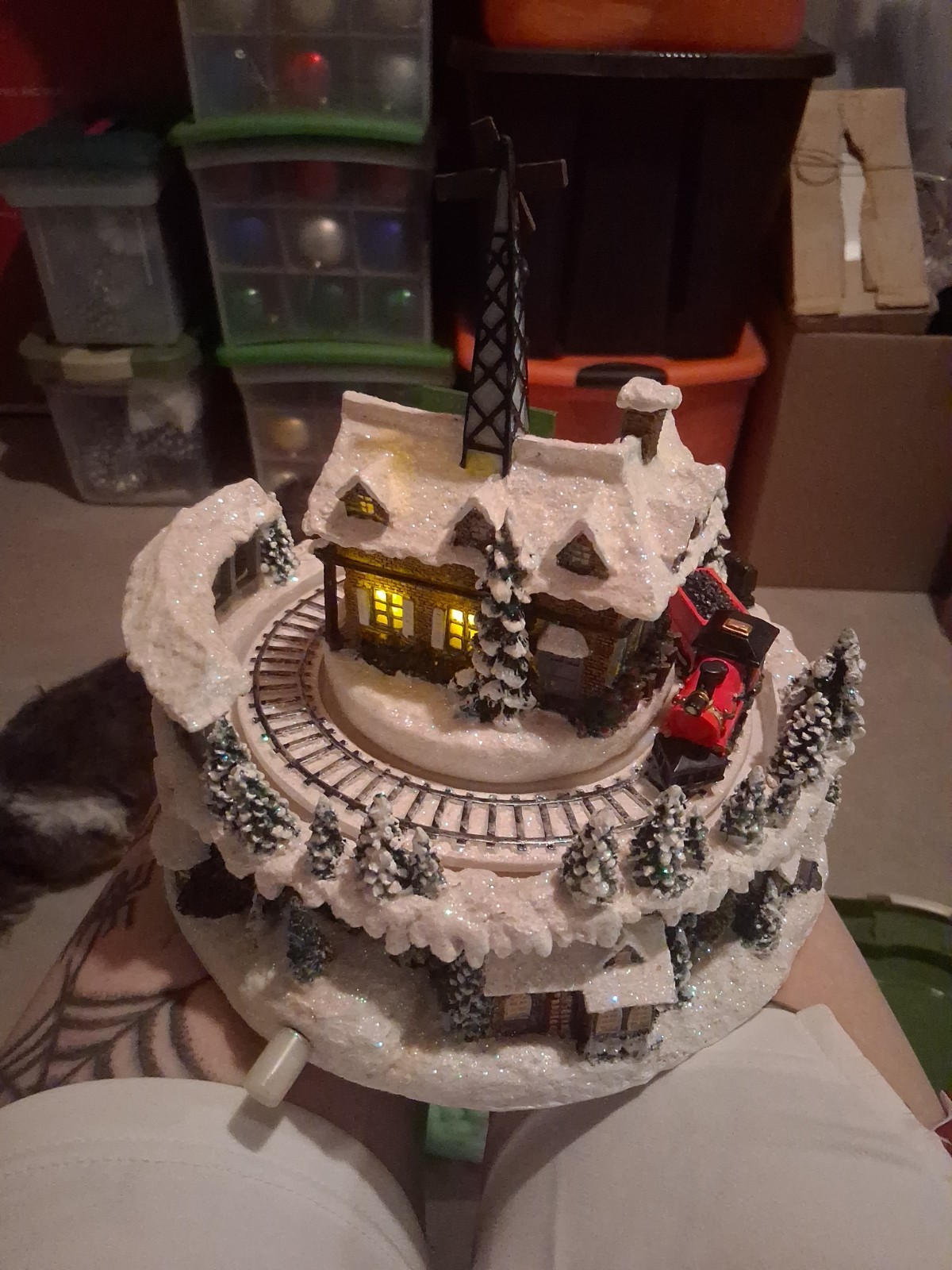 Roman Inc Christmas Train
