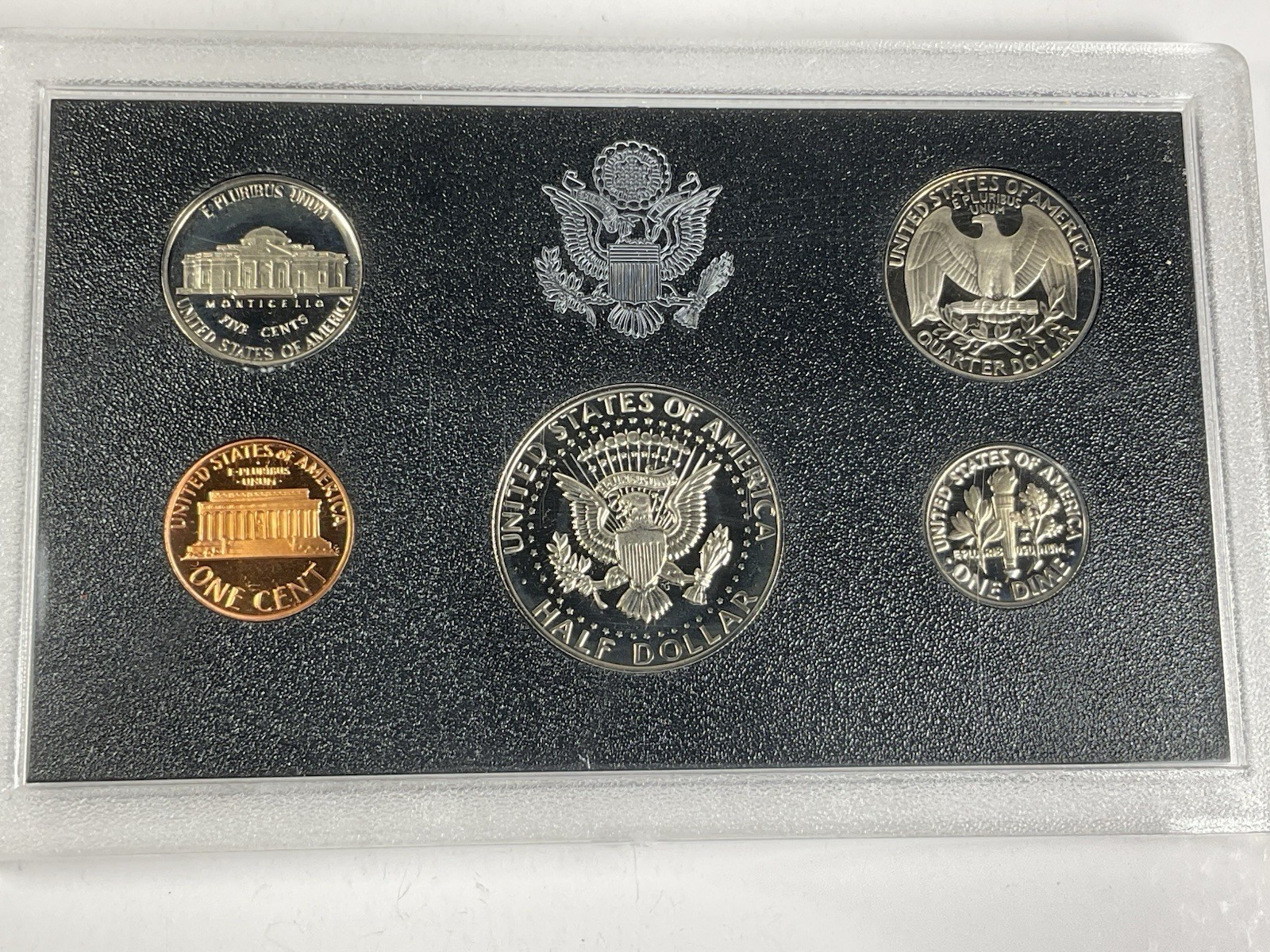 1983 United States Proof Set Complete 5 Coin Set