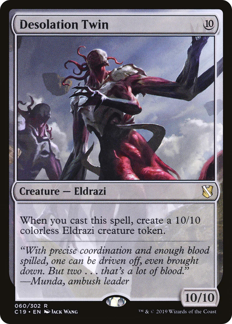Desolation Twin [Commander 2019] Magic MTG