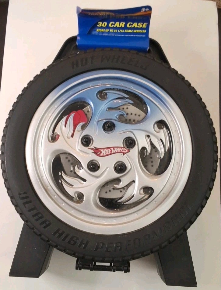 Hot Wheels 30-Car Storage Case With Easy Grip Carrying Handle