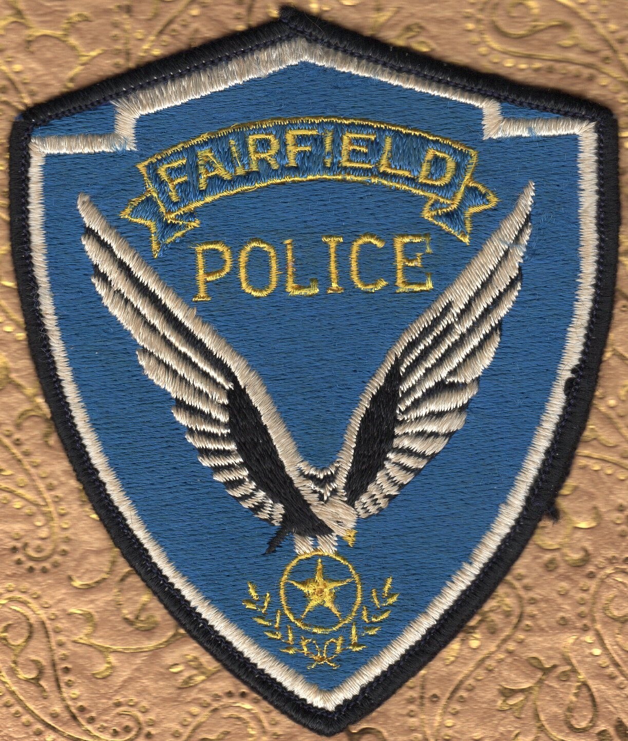 Fairfield California Police Shoulder Patch
