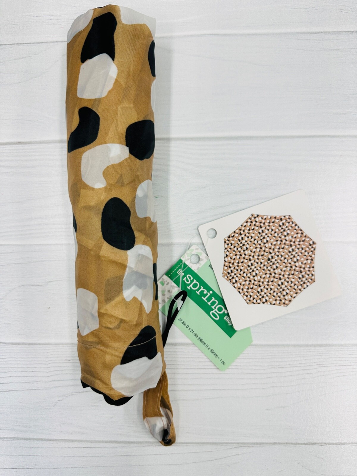 Animal Print compact Umbrella 37"