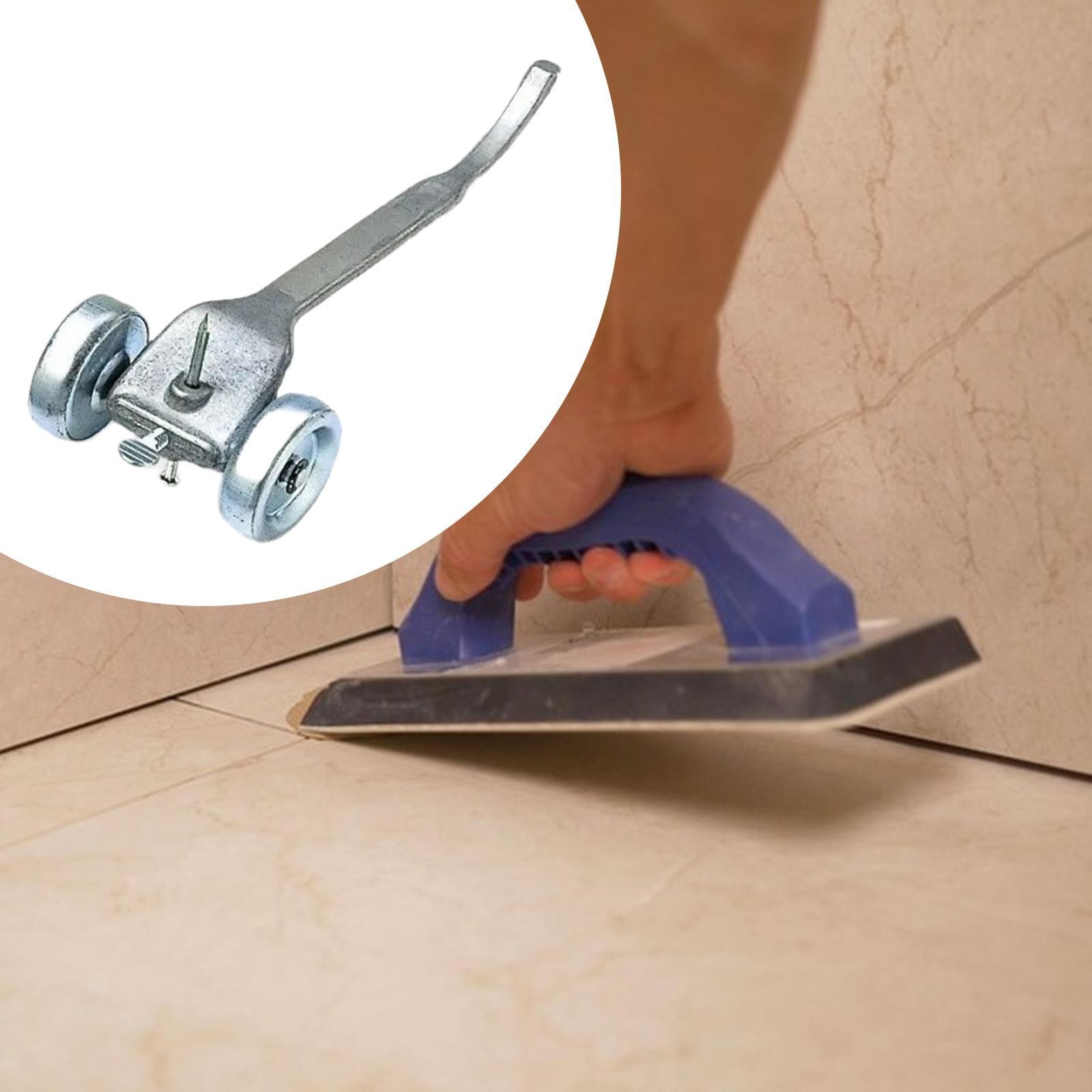 Skate Wheel Joint Raker Masonry Tool Practical Tile Grout Finishing 22.65cm