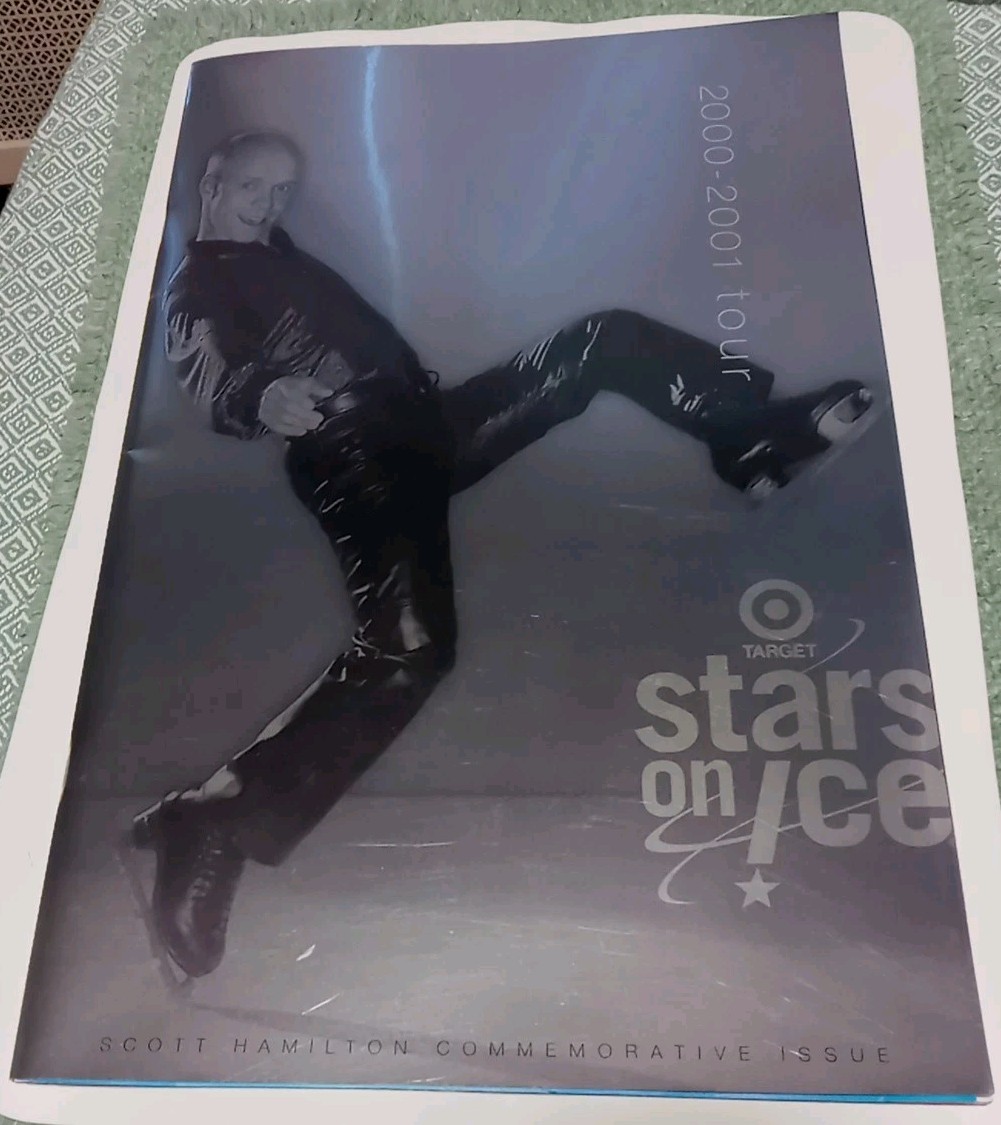 Scott Hamilton Commemorative Issue Program Stars On Ice 2000 – 2001
