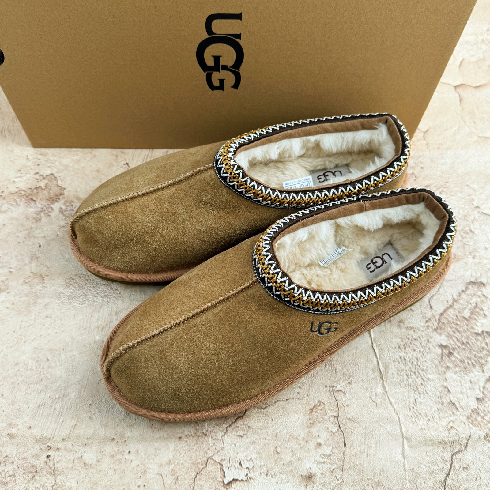 UGG Women's Tasman II Suede upper Slipper Chestnut size US 6-11