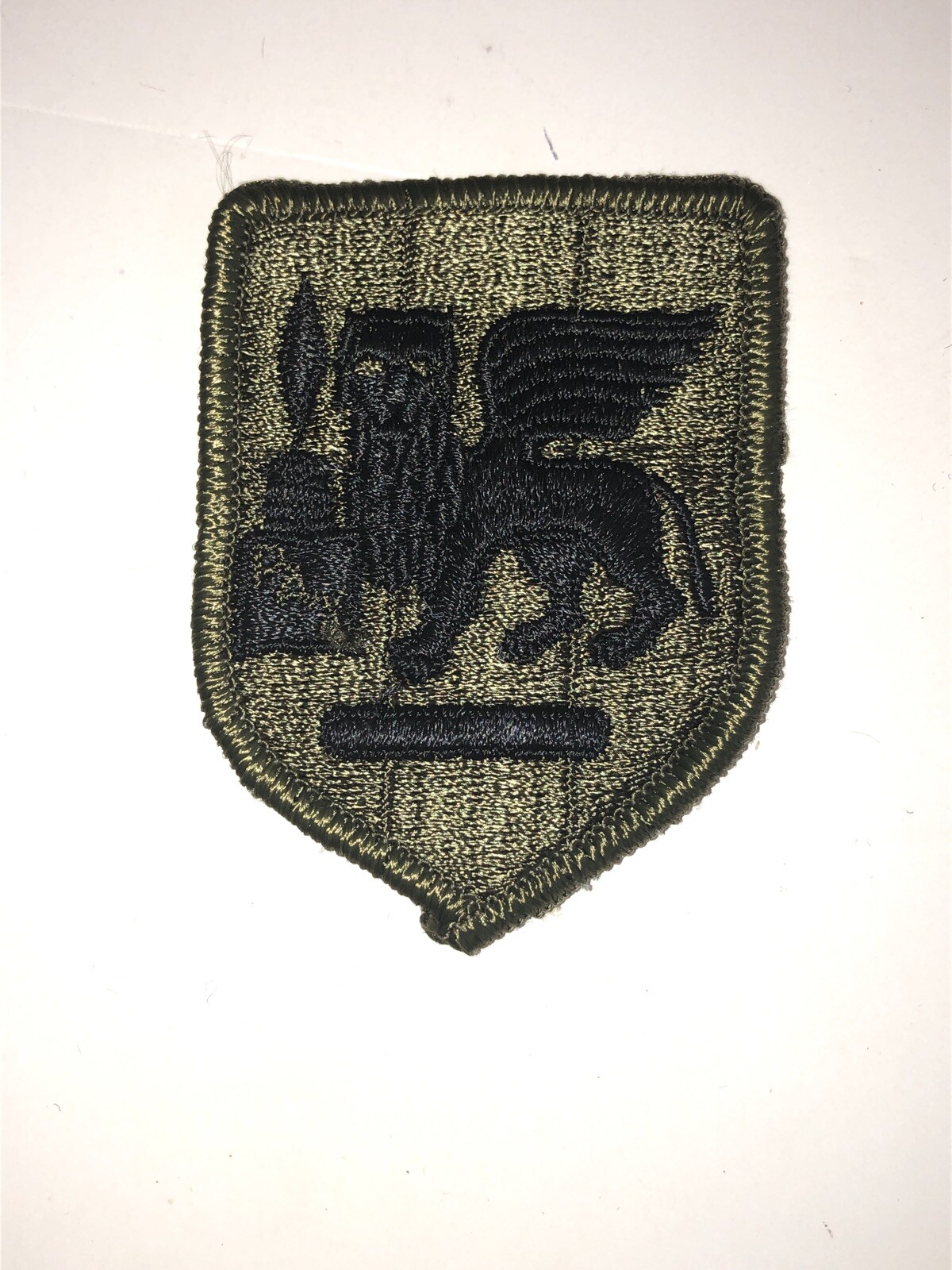 Southern European Task Force Subdued U.S. Army Shoulder Patch Insignia