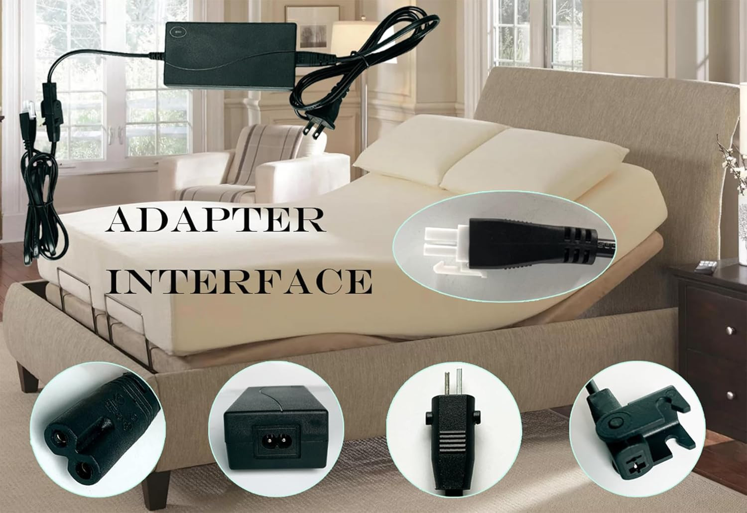 Adjustable Bed Parts Replacement Switching Power Supply, 29V Adjustable Bed Base