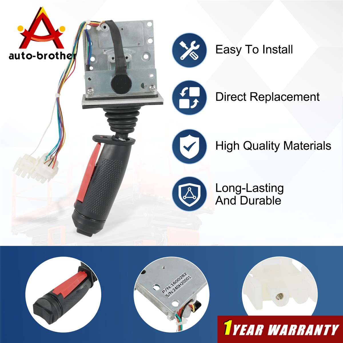 Single Axis Joystick Controller 1600282 for JLG 1532E2 1532E3 1932E2 1932E3
